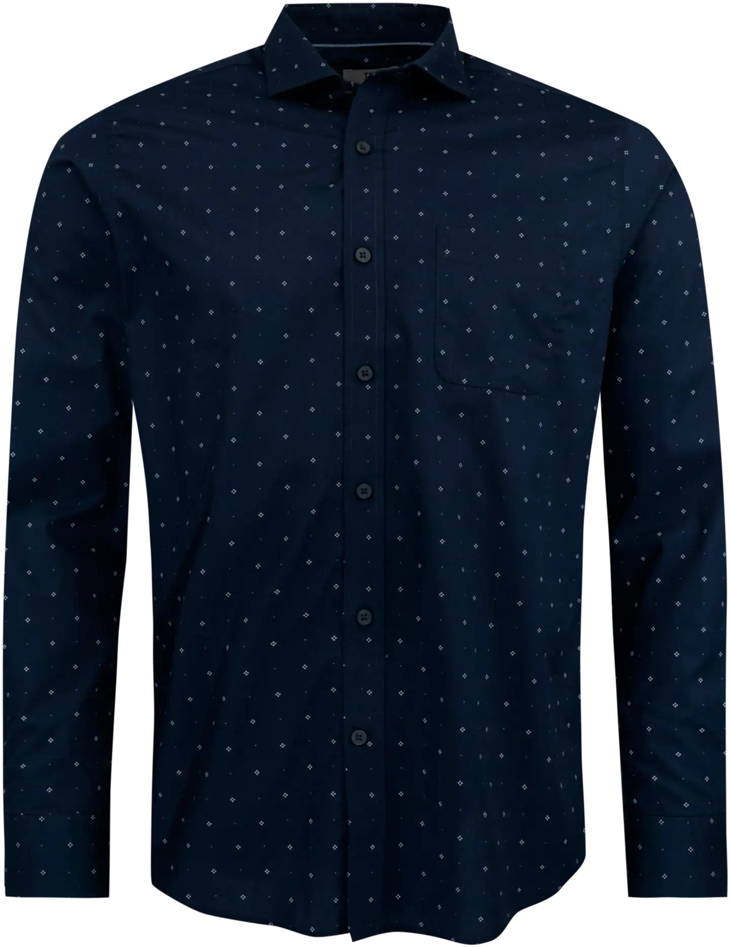 TEX miesten printtipaita I992066 - Navy - 1