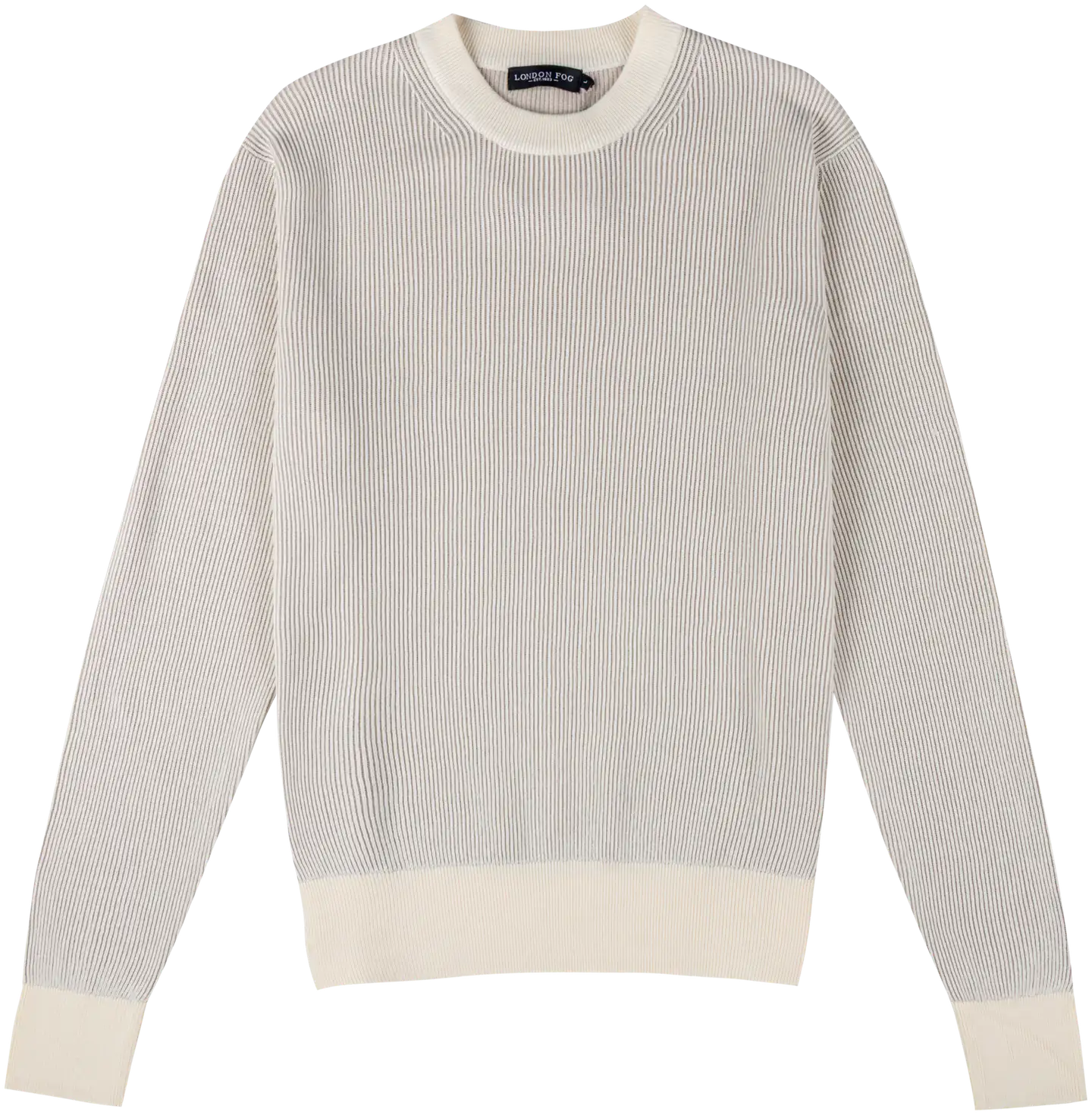 London Fog miesten neulepusero 195LF30251 - Off white-beige - 1