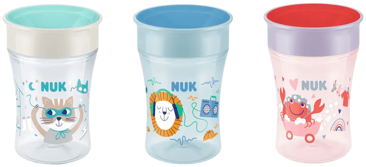 NUK Magic Cup taikamuki 230ml 8kk+