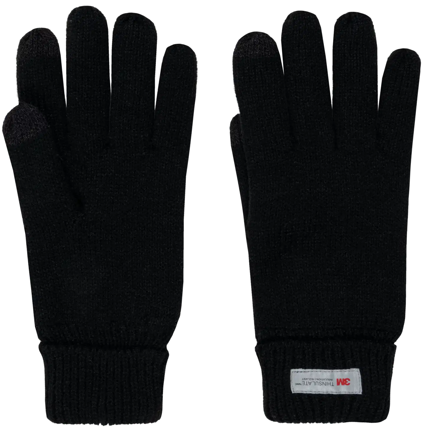 House miesten neulesormikkaat Thinsulate-vanulla 196H322602 - black