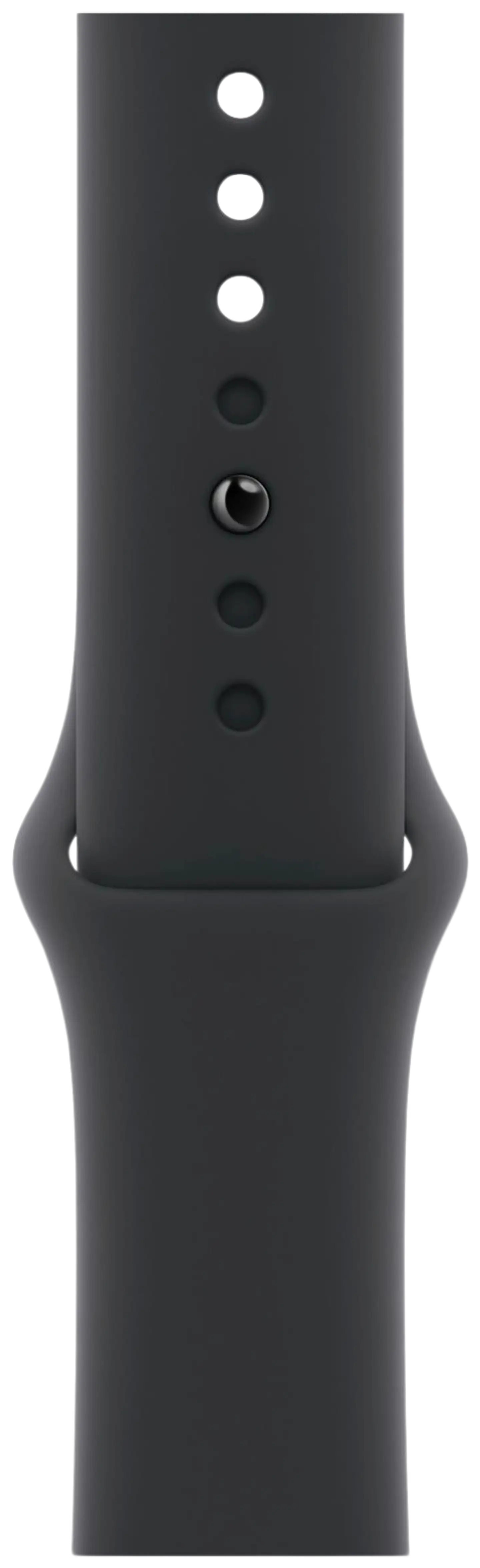 Apple Watch Series 10 GPS + Cellular 46mm Jet Black alumiinikotelo, musta Sport ranneke - S/M - MWY33QN/A - 3
