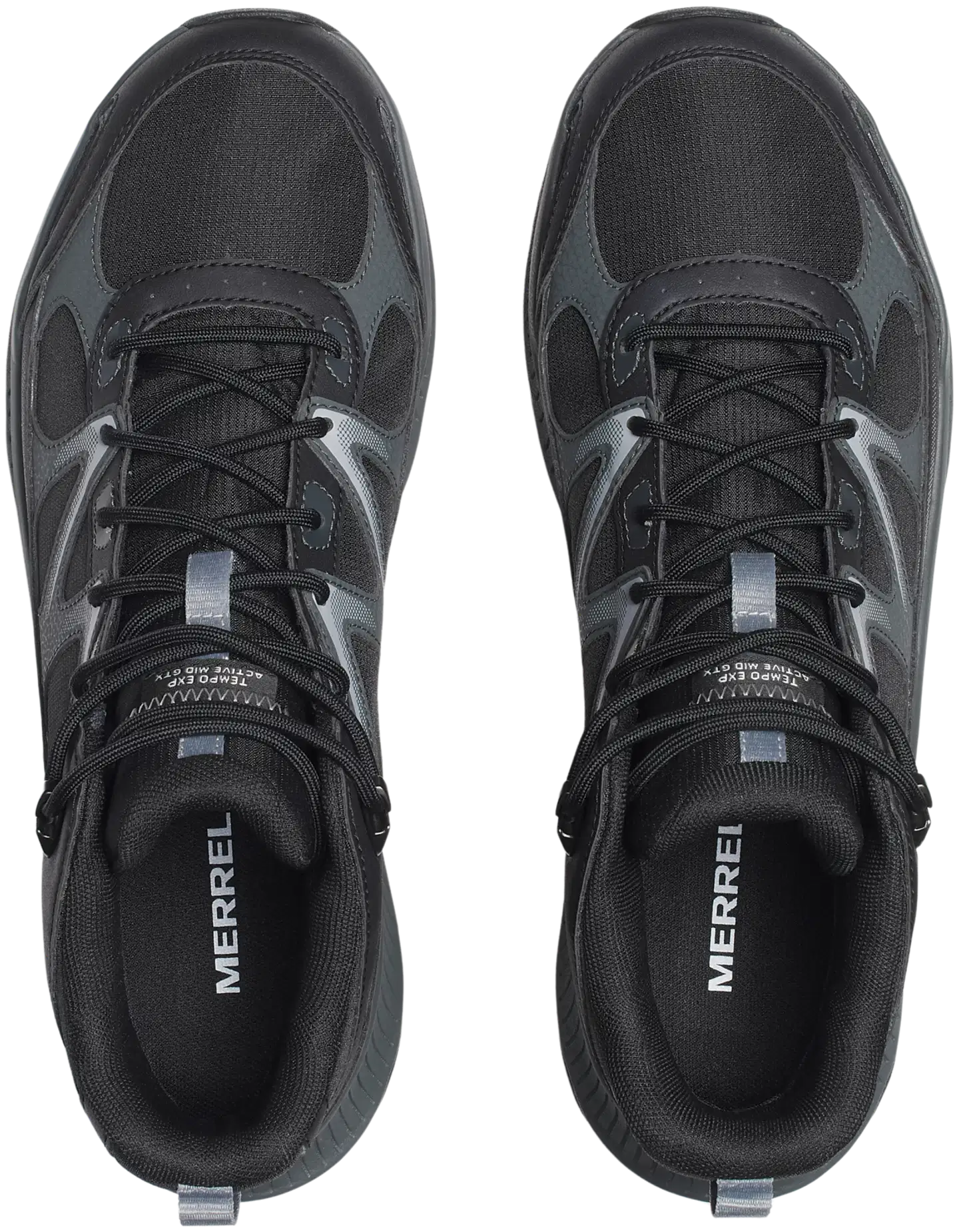 Merrell miesten Mid-vartinen ulkoilukenkä Tempo EXP Active Mid Gore-Tex - Black - 5