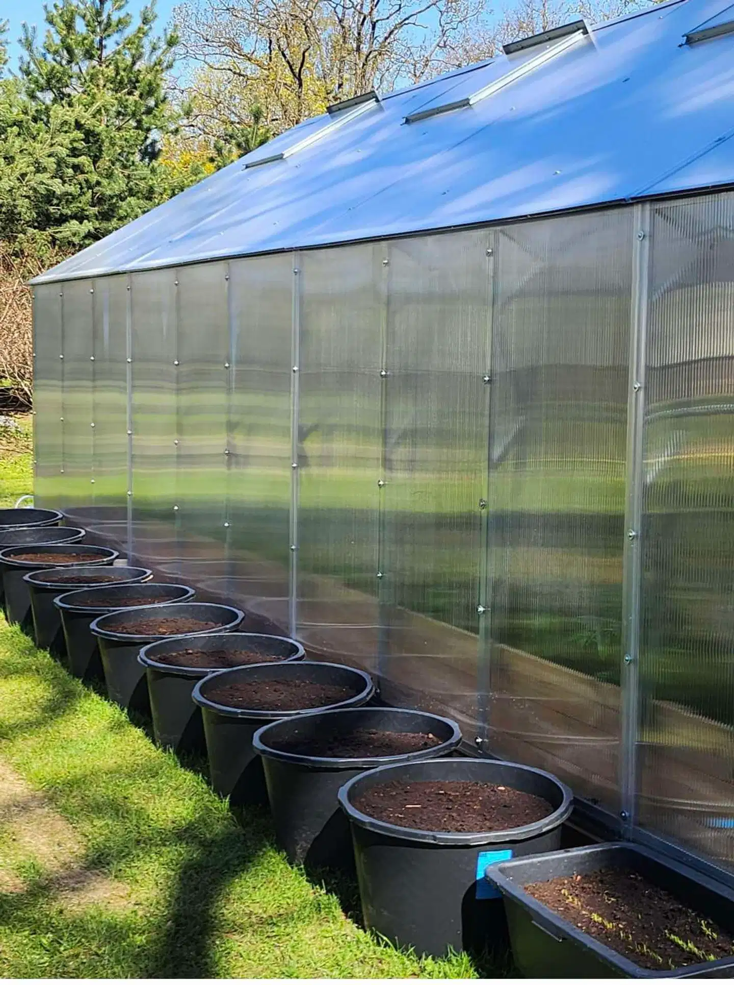 Ecoslider kasvihuone 3.0 X 10.47 - 2