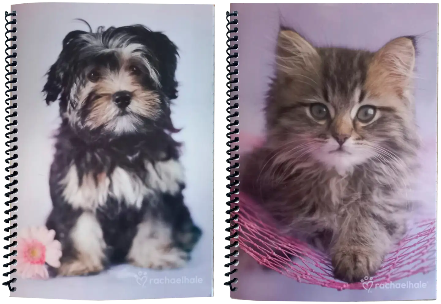 Rachaelhale Purfect A5 kierrevihko, erilaisia