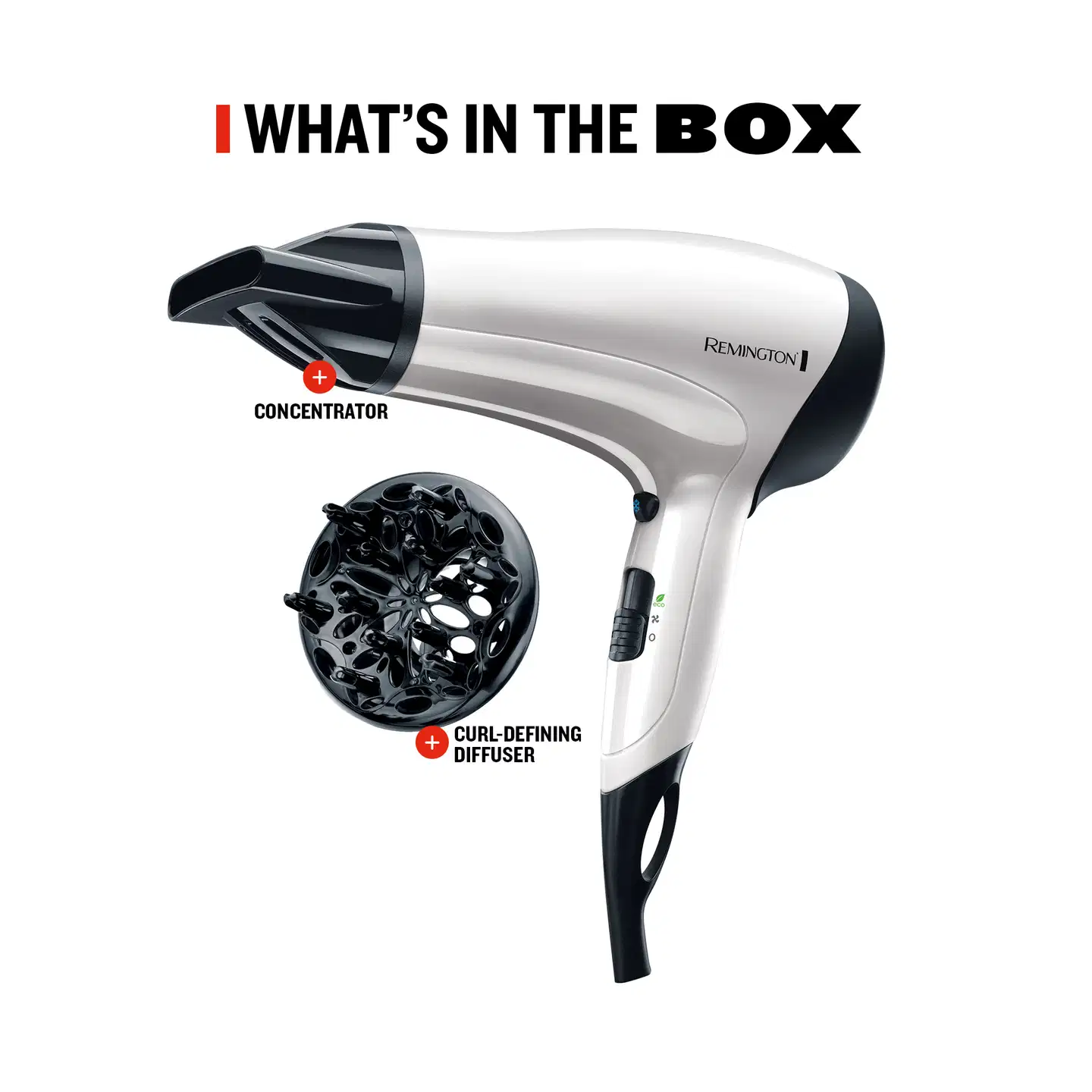 Remington Hiustenkuivain Power Volume 2000 D3015 - 7