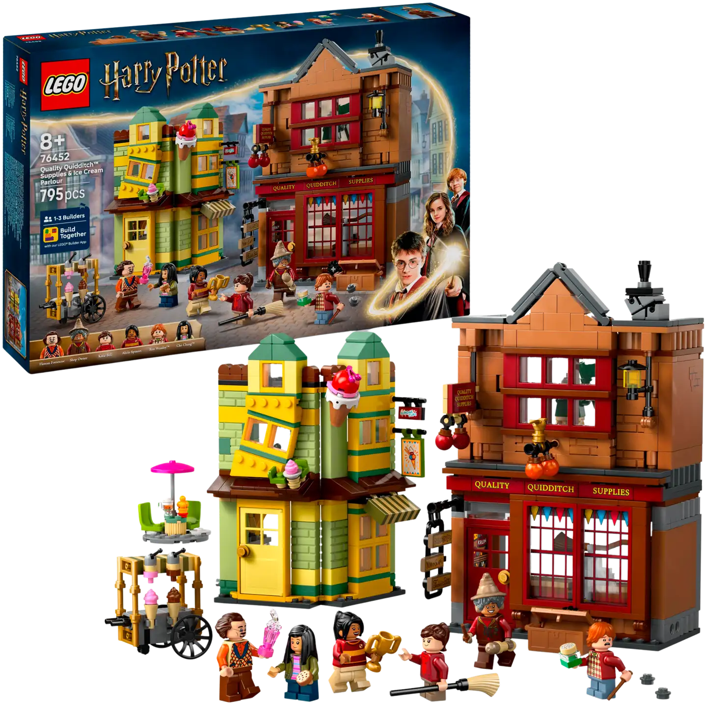 LEGO® Harry Potter TM 76452 Hienoja huispausvarusteita ja jäätelöbaari - 1