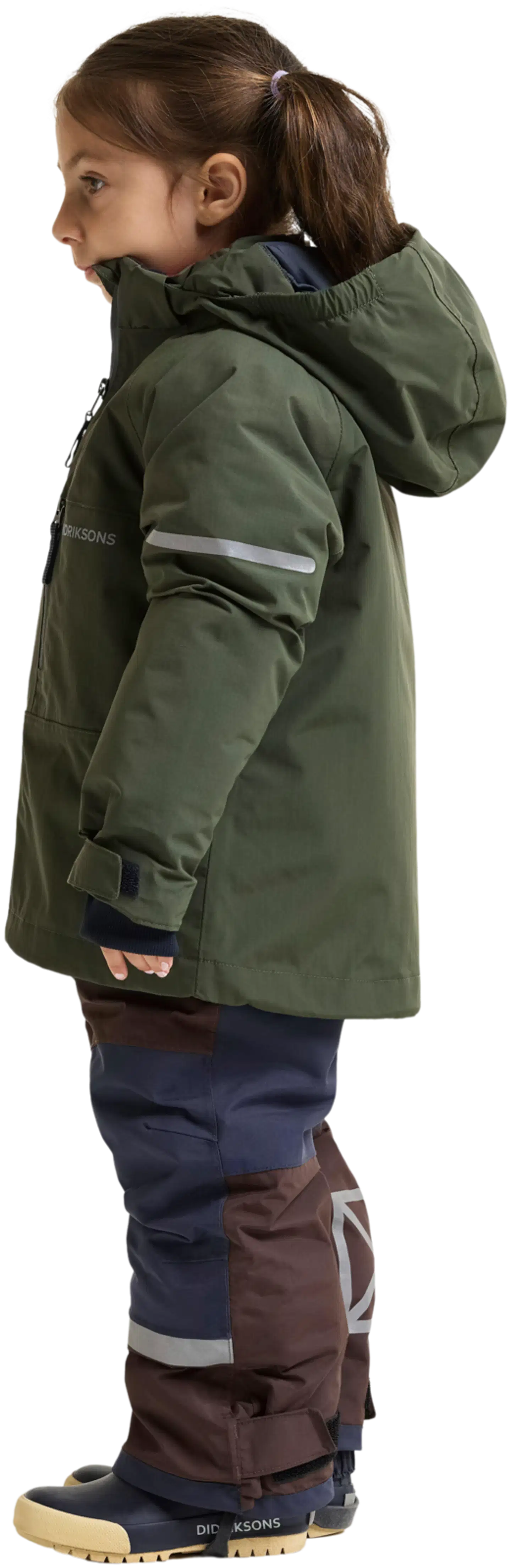 Didriksons  lasten toppatakki Falken - Deep Green - 5