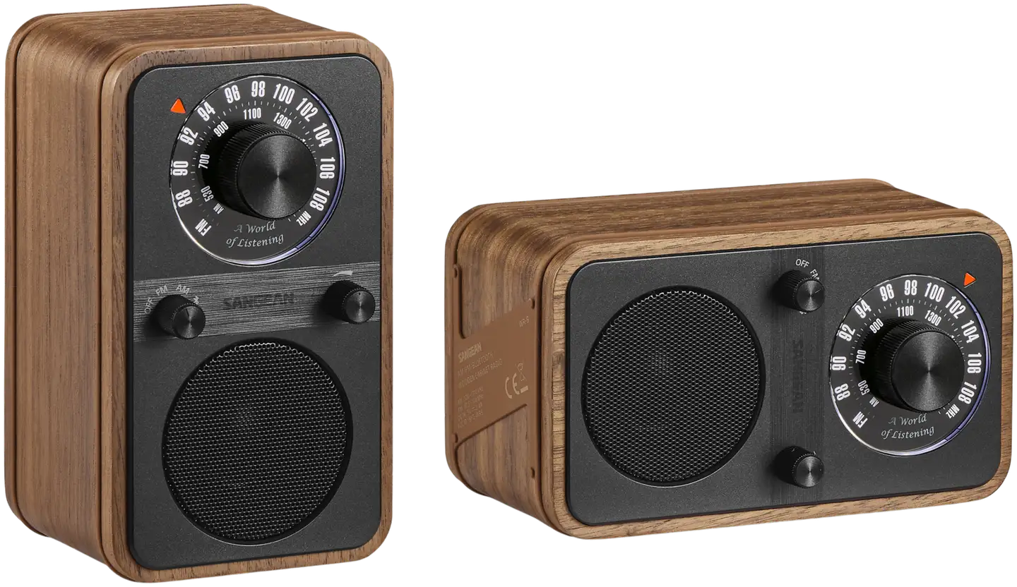 Sangean WR-9 Bluetooth pöytäradio, pähkinä - 6