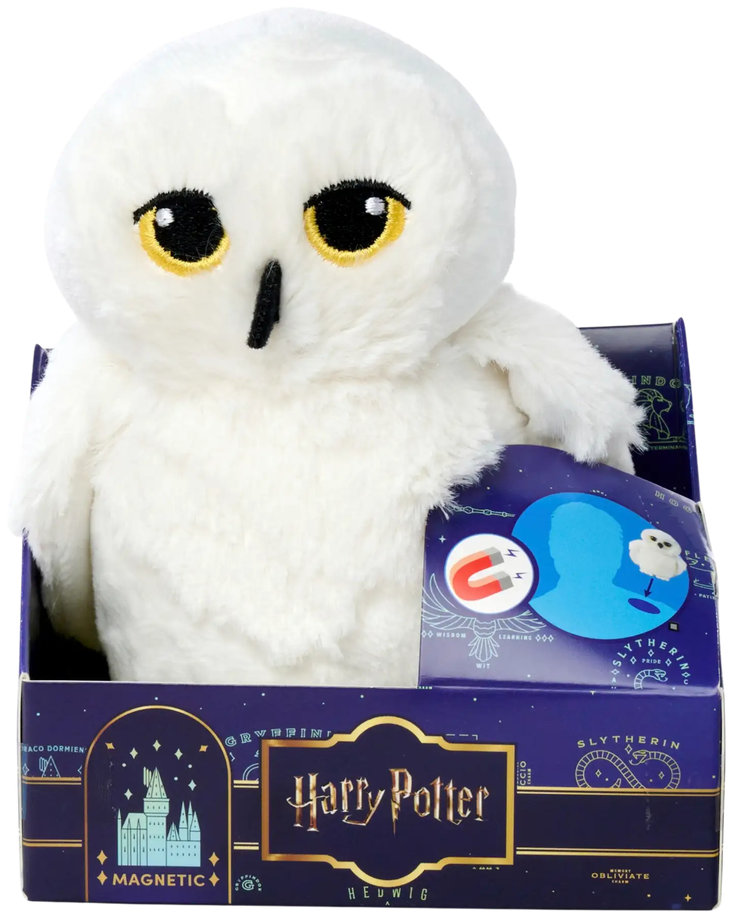 Simba Toys plush - Warner Bros - Harry Potter, Hedwig, olkapääkaveri, pehmo, 12 cm, magneettikiinnitys - 4