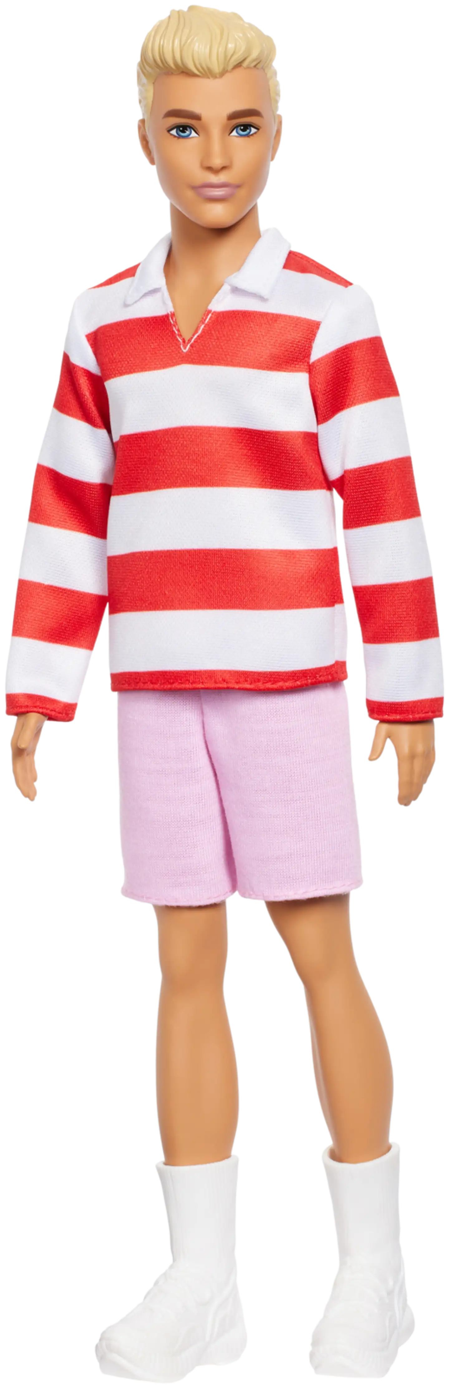 Barbie Ken Fashionista Raidallisessa Paidassa - 1
