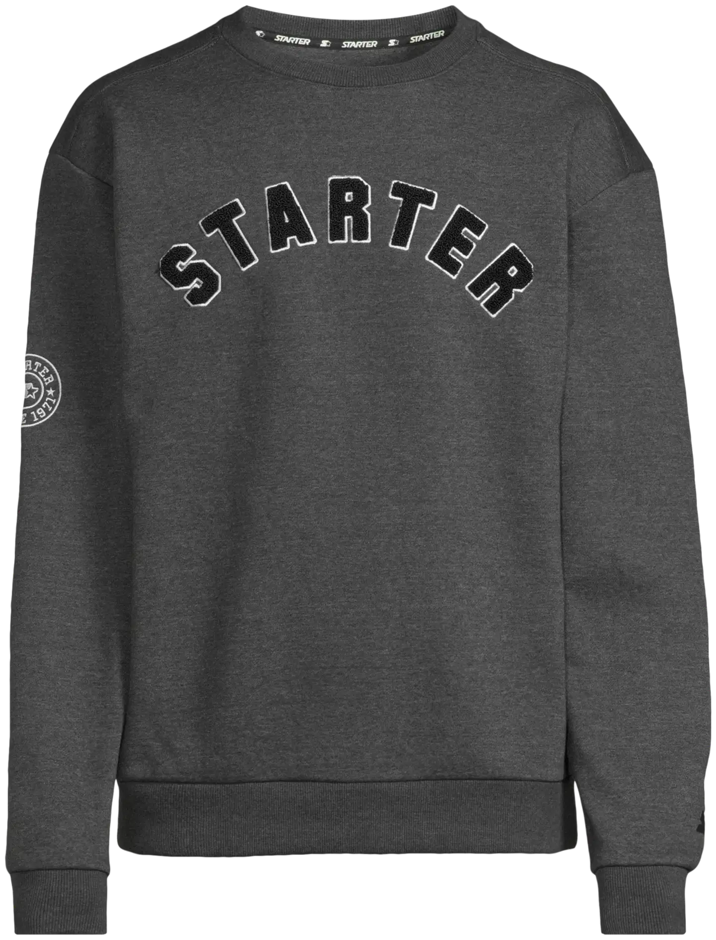 Starter miesten collegepusero Course YSMT6328 - Charcoal heather - 2
