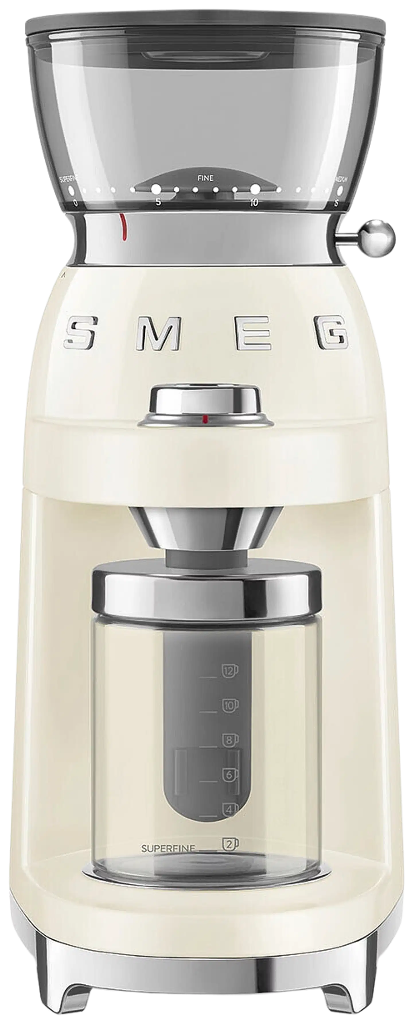 Smeg kahvimylly CGF03CREU kermanvärinen - 1