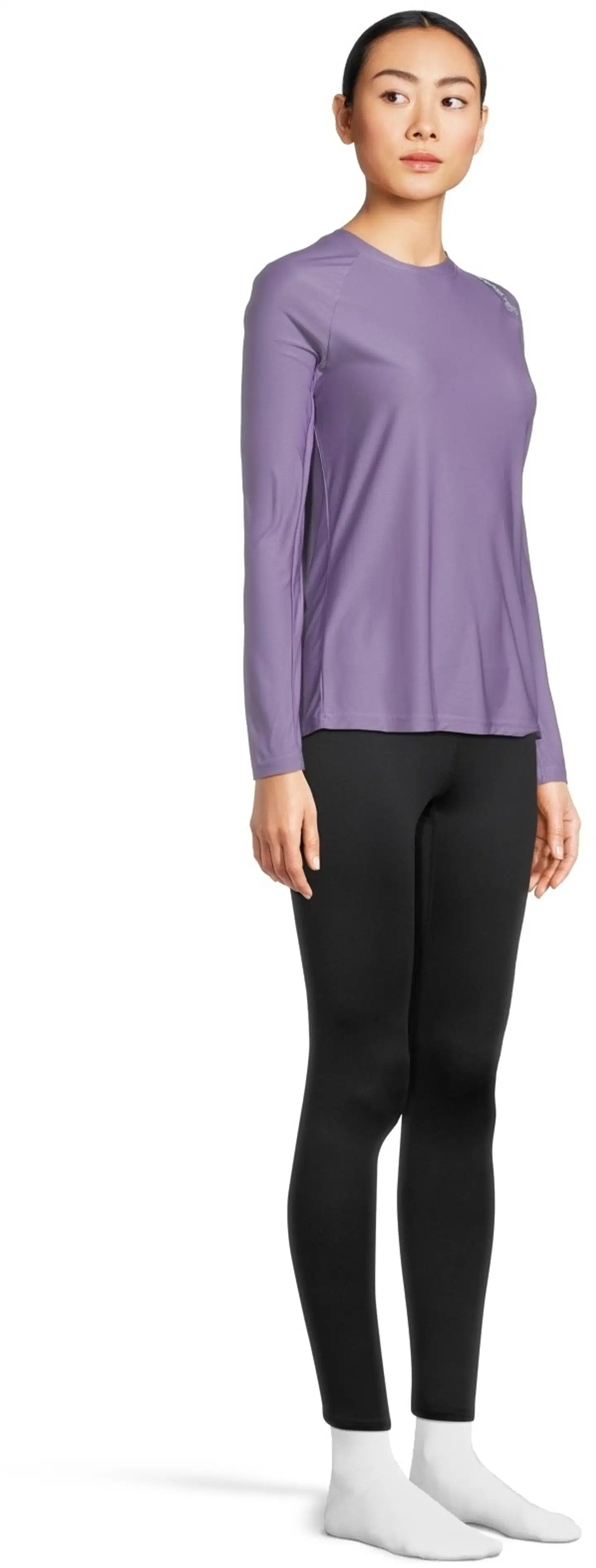 Starter naisten pitkähihainen juoksupaita SWS26003 - Purple Haze - 4