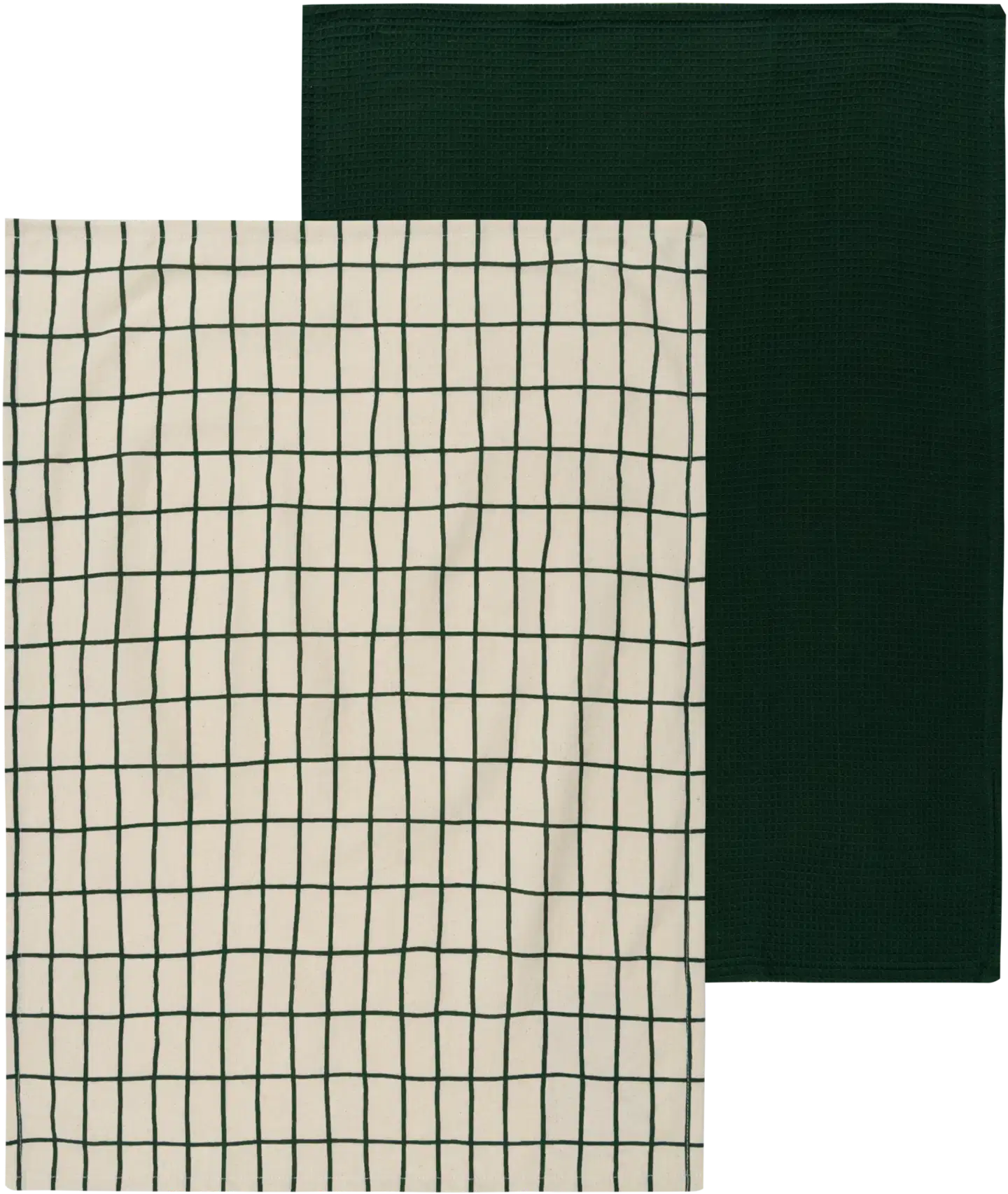 House keittiöpyyhkeet Elonkorjuu 50 x 70 cm vihreä 2 kpl PatternLab - 1