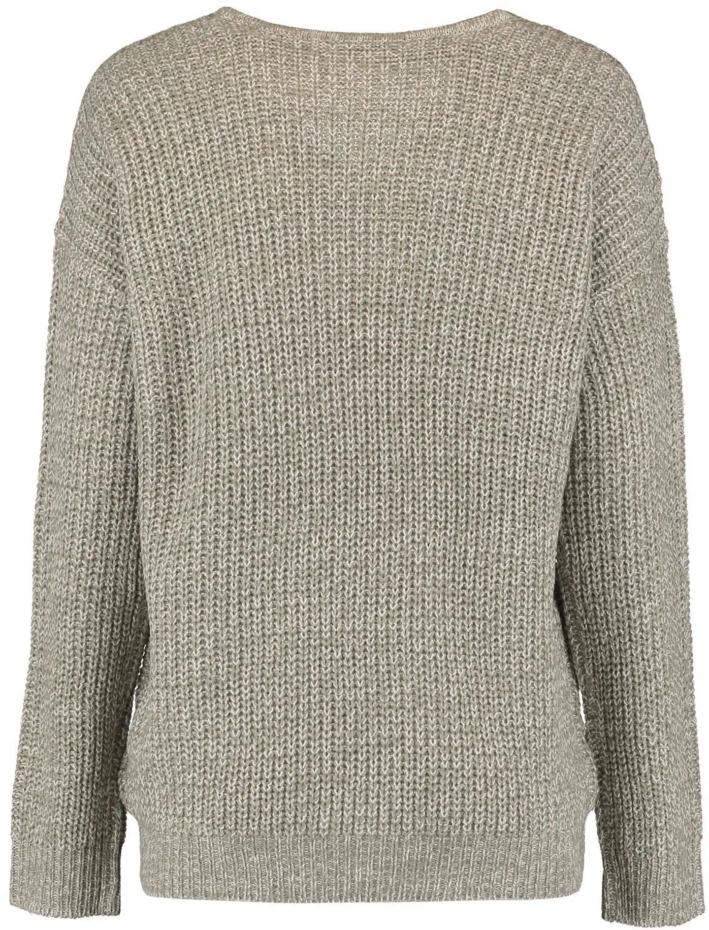 Hailys naisten neule pi44pa ykk-po2811038-1 - khaki marl - 3