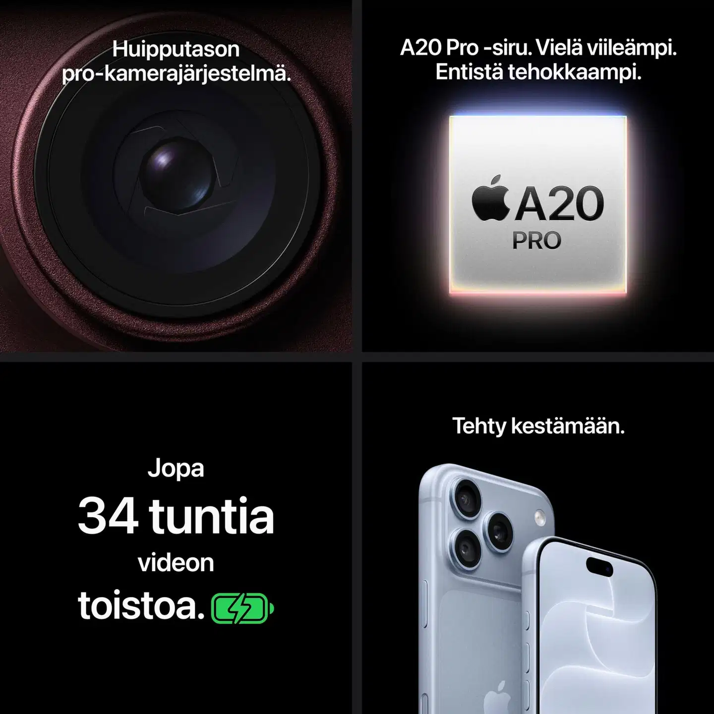 Apple iPhone 18 Pro Max 256GB viininpunainen - MJXQ4QN/A - 3