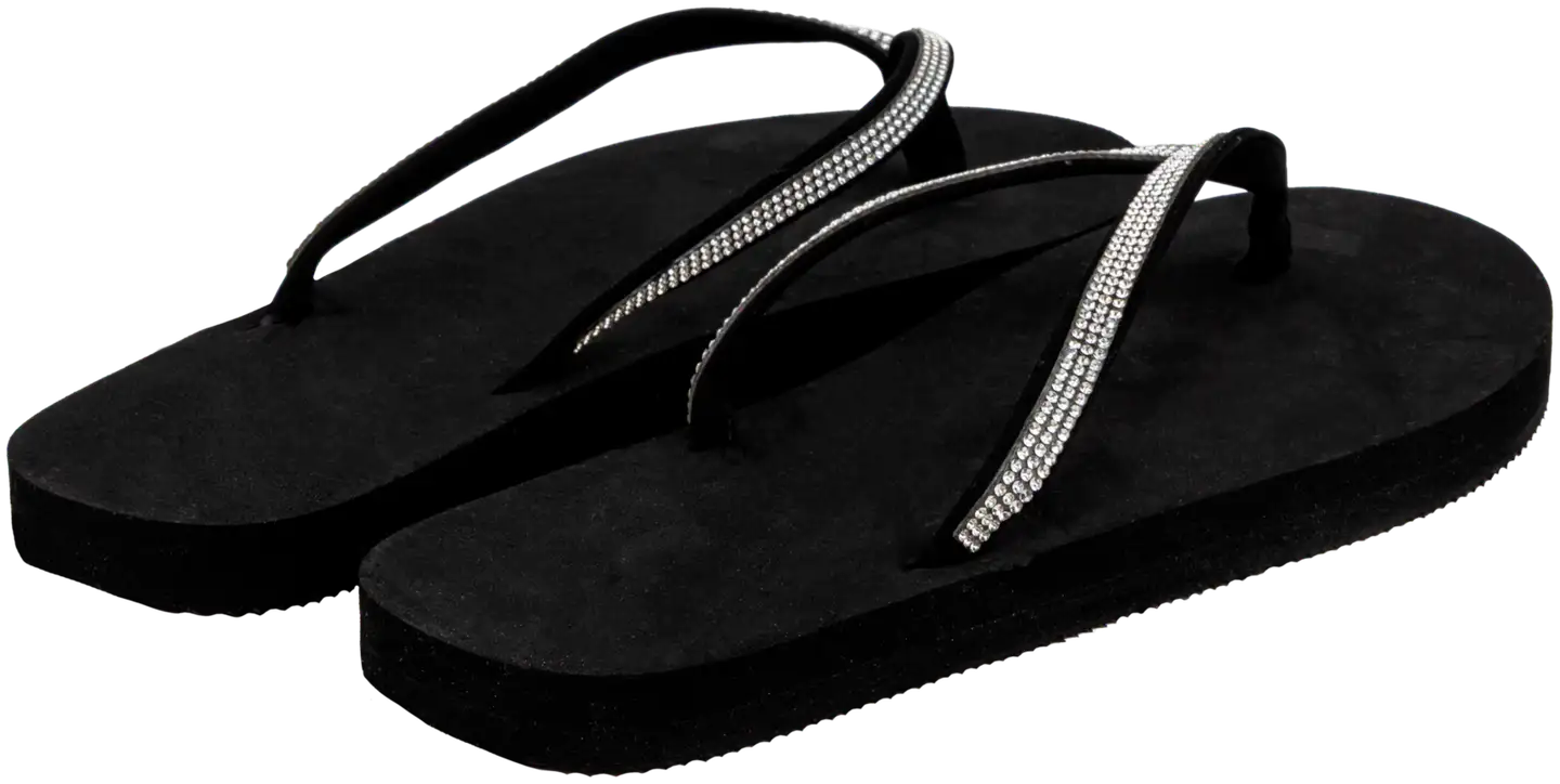 TEX naisten varvassandaali I984591 - BLACK 1 - 2
