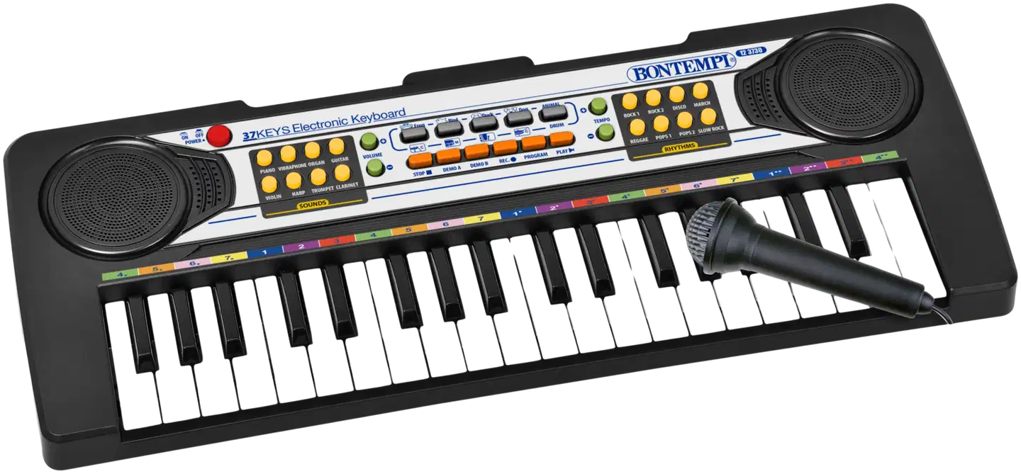 Bontempi 37 kosketinsoitin ja mikrofoni - 3