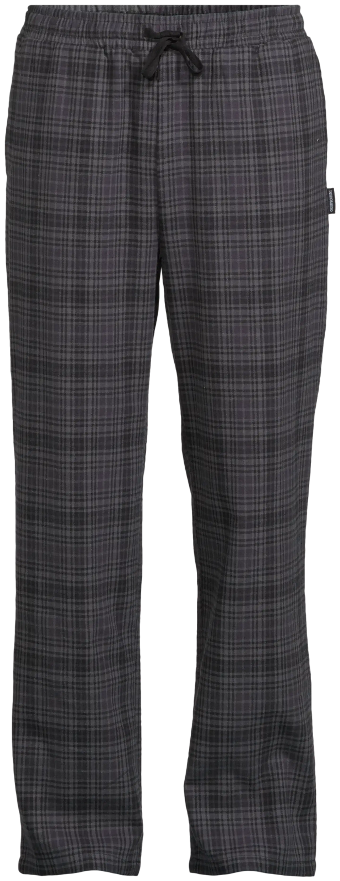 Reino&Aino miesten flanellihousut - GREY - 2