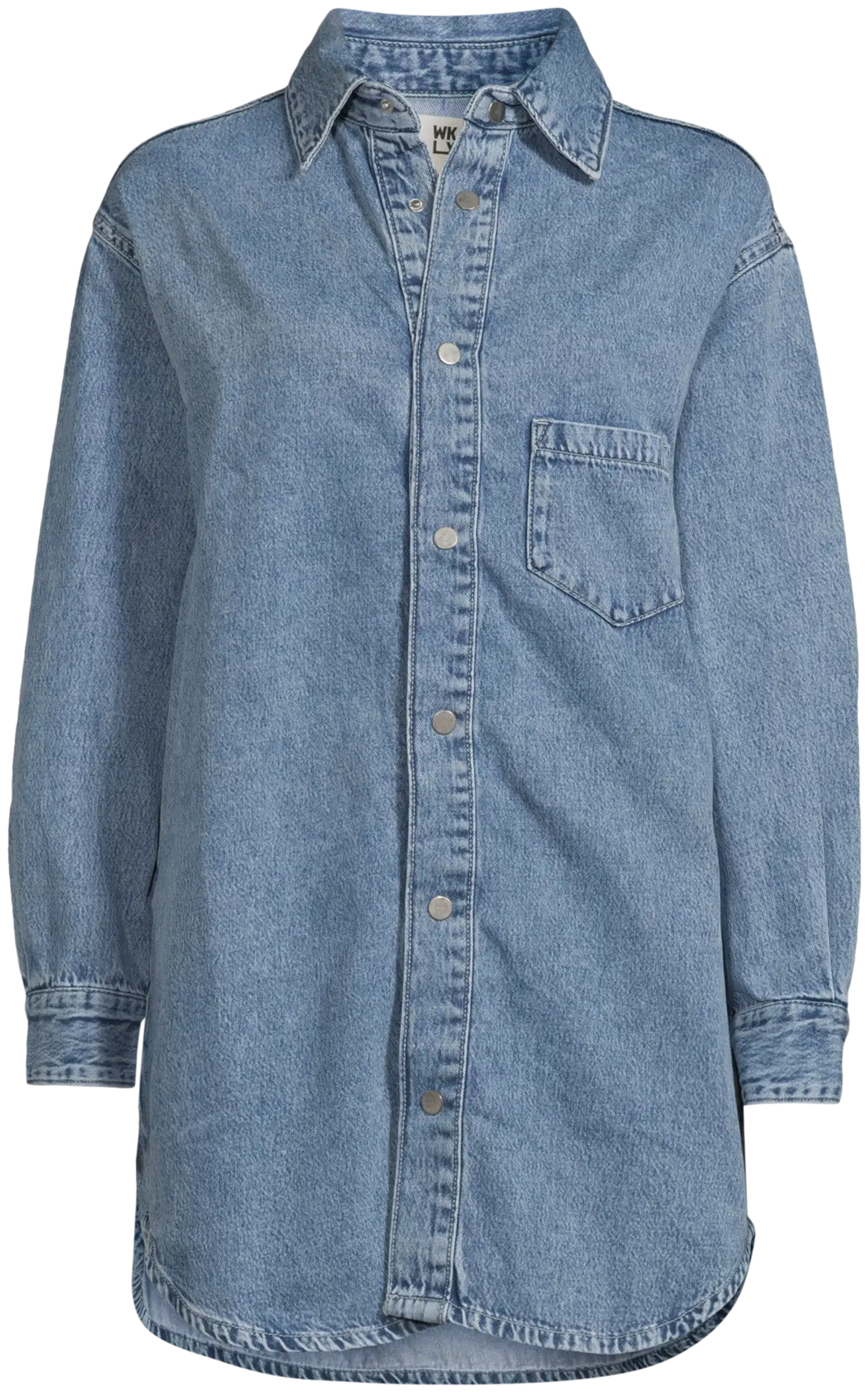 WKLY. naisten paitamekko denim 218W000400 - Indigo - 2