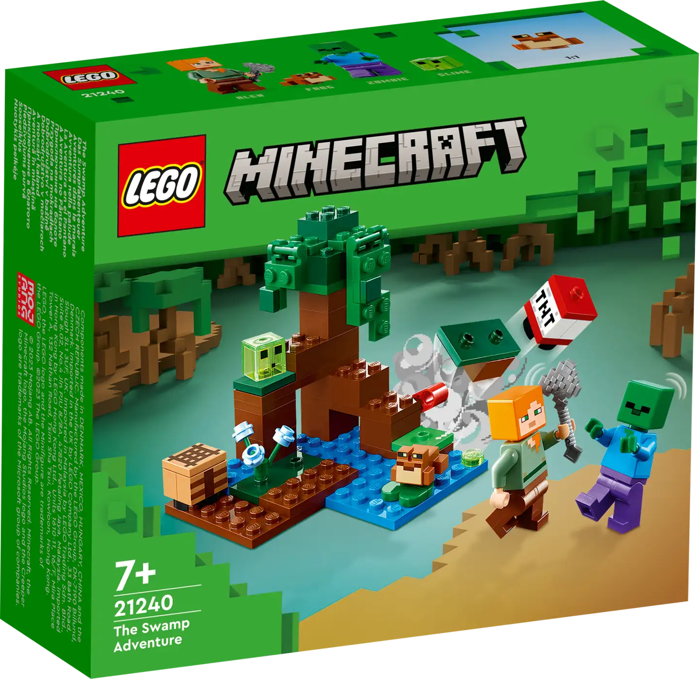 LEGO Minecraft 21240 - Suoseikkailu