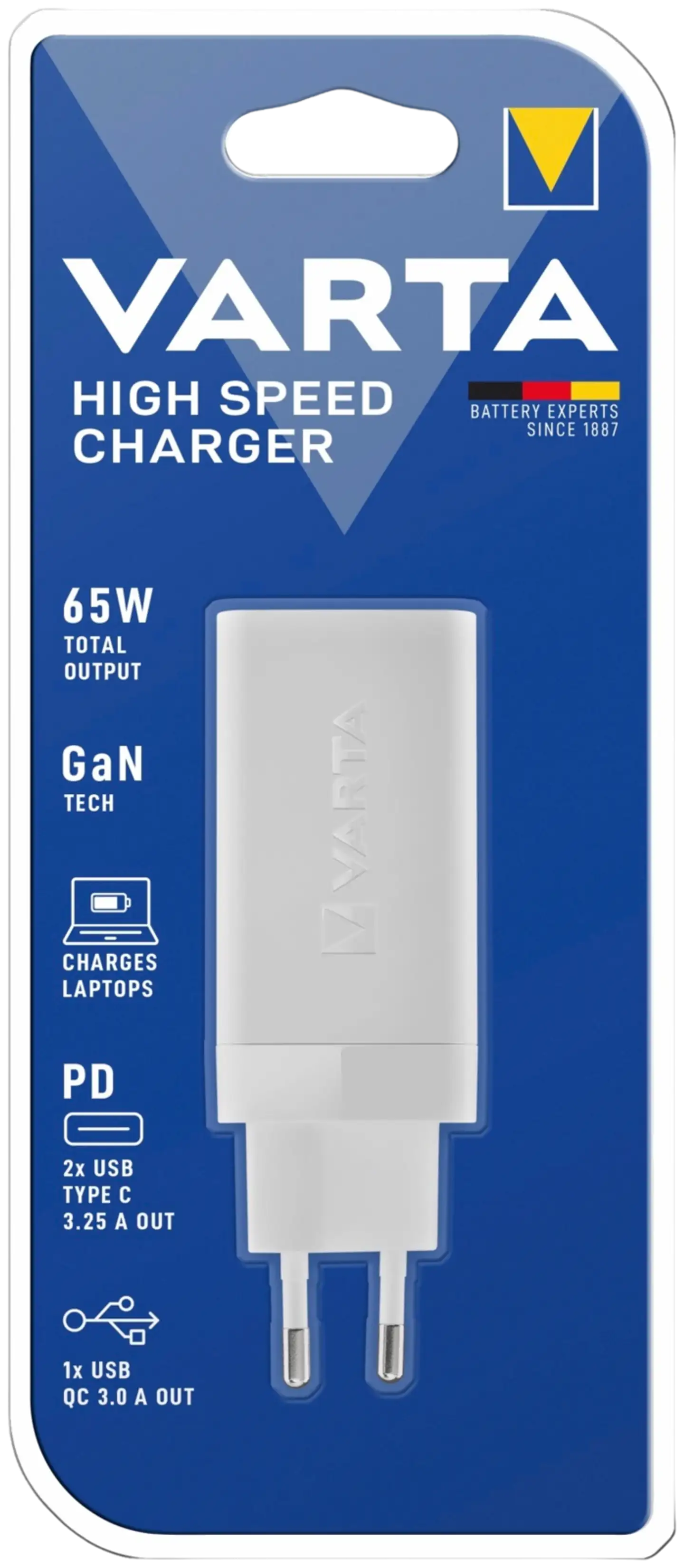 Varta pikalaturi 65W - 2