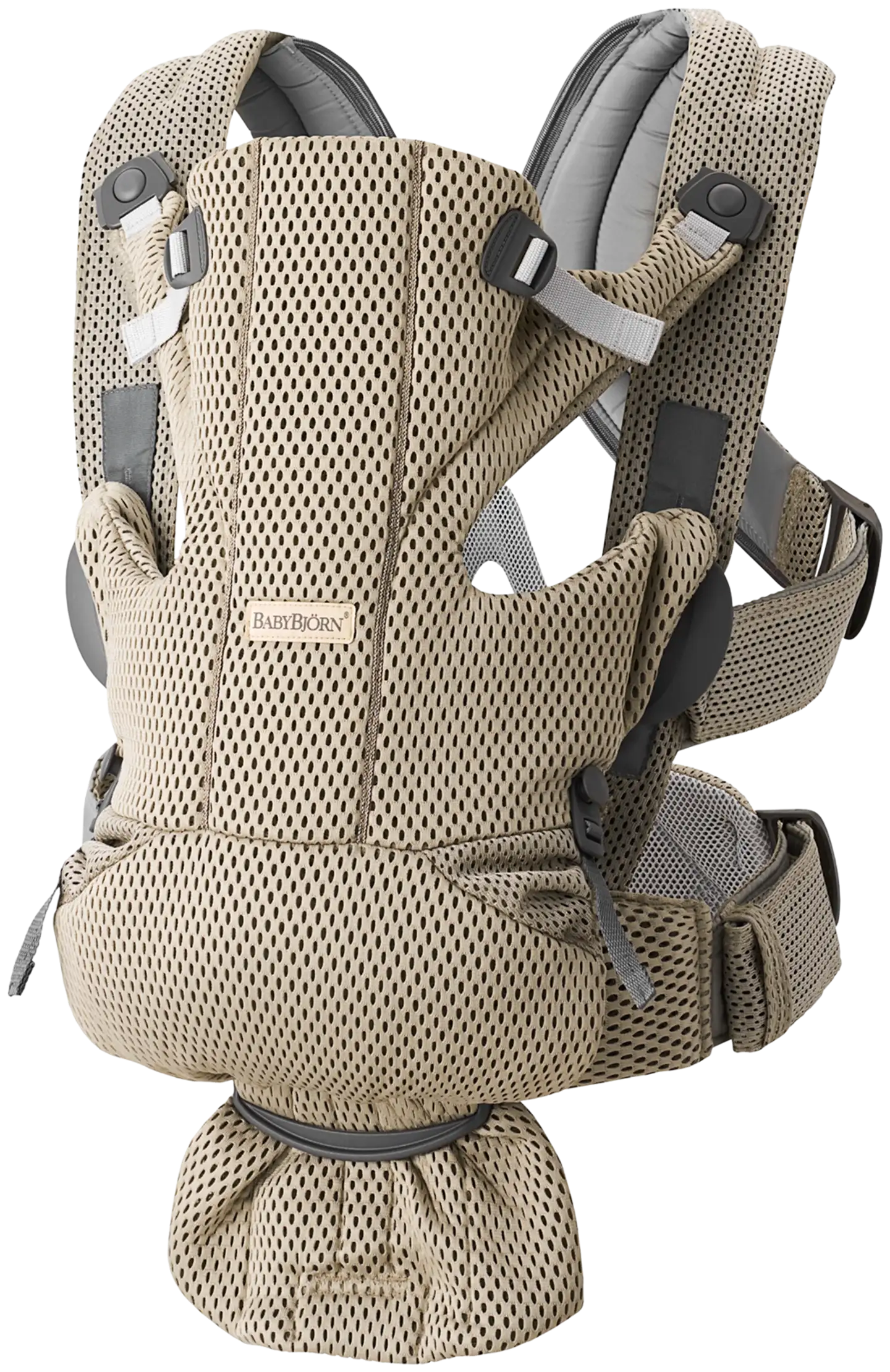 BabyBjörn vauvan kantoreppu move - 3d mesh, harmaa beige - 1