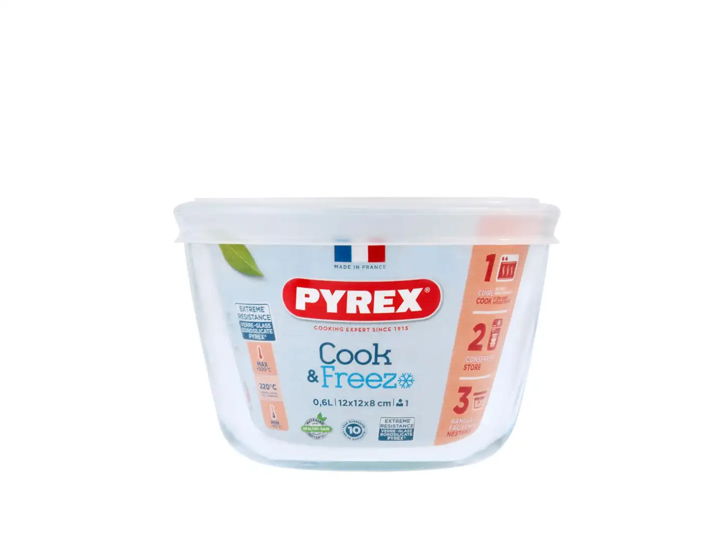 Pyrex vuoka 0,6 l Cook&Freeze - 2