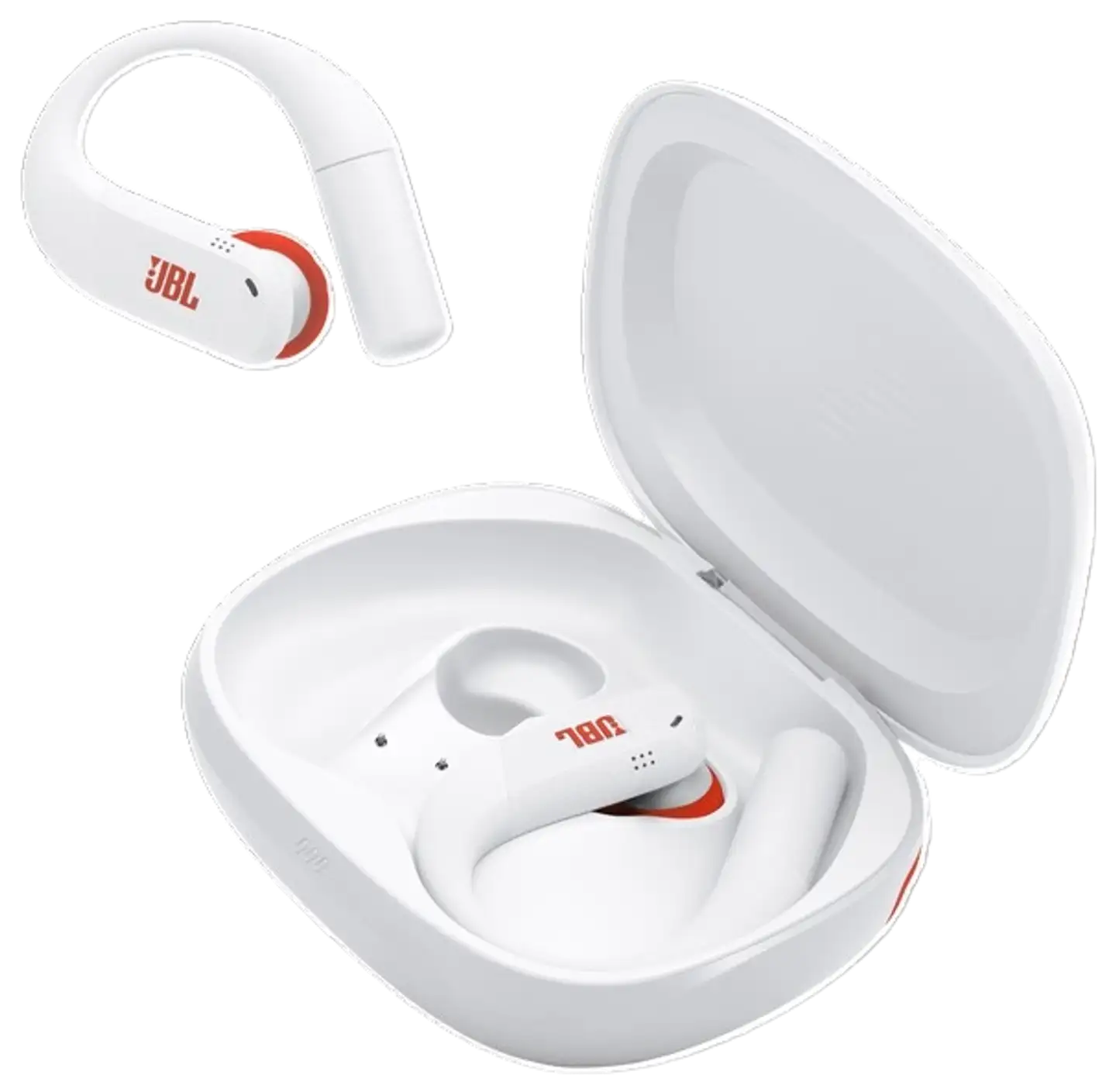 JBL langattomat Sport vastamelunappikuulokkeet Endurance Peak 4 valkoinen - 7