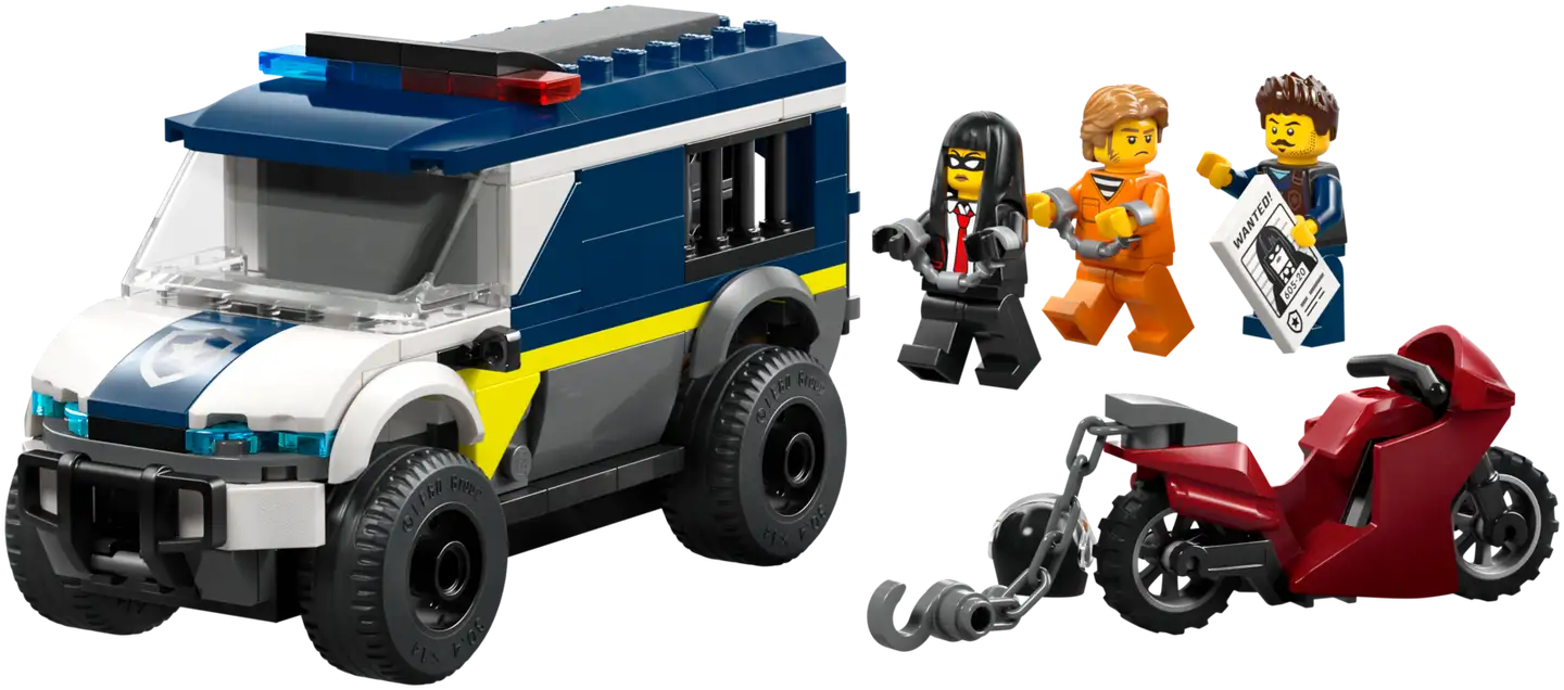 LEGO® City Police 60479 Poliisin vankienkuljetusauto - 2