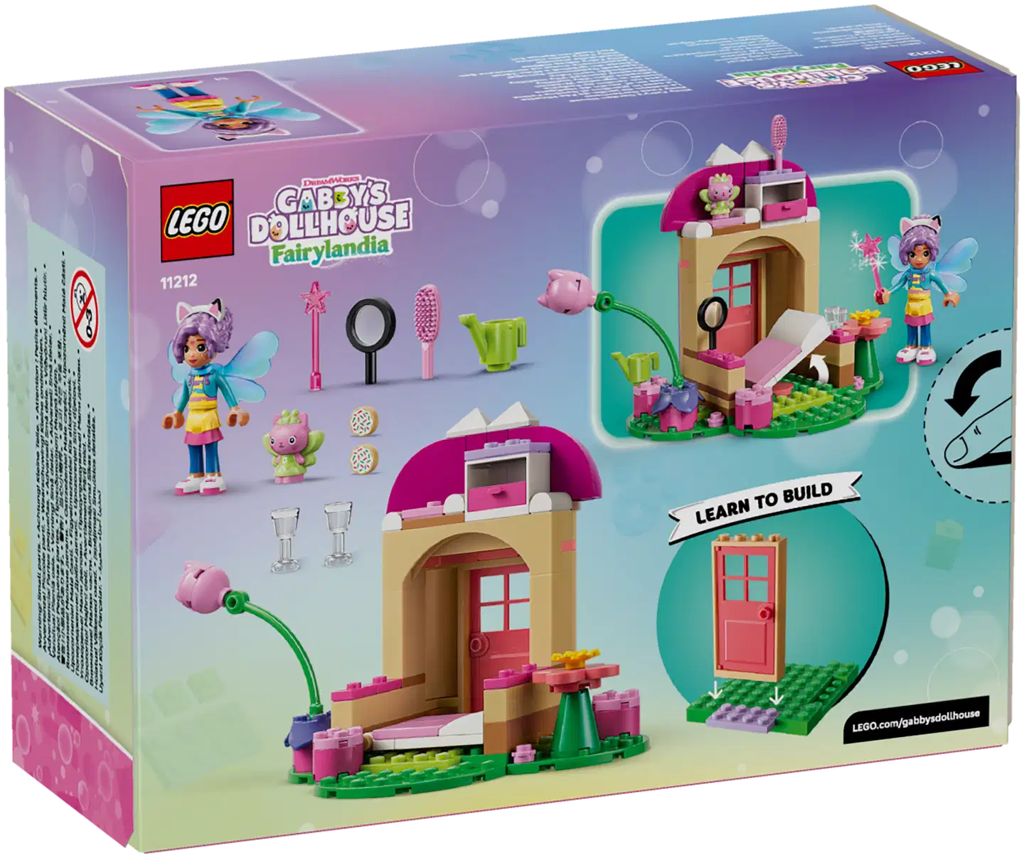 LEGO® Gabby's Dollhouse 11212 Kisukeijun puutarhamökki - 2