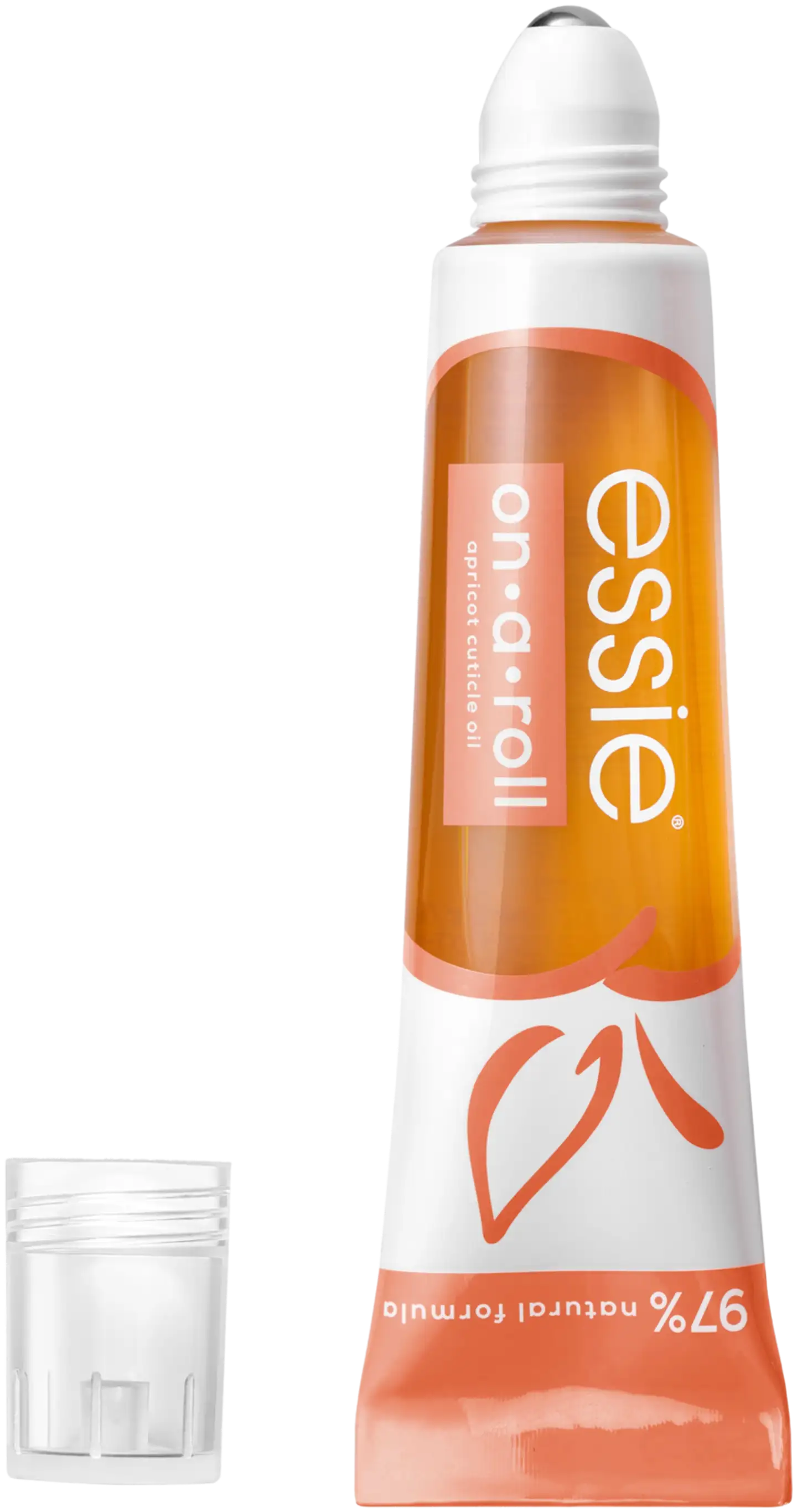 essie on-a-roll apricot nail and cuticle oil kynsinauhaöljy 13,5ml - 2