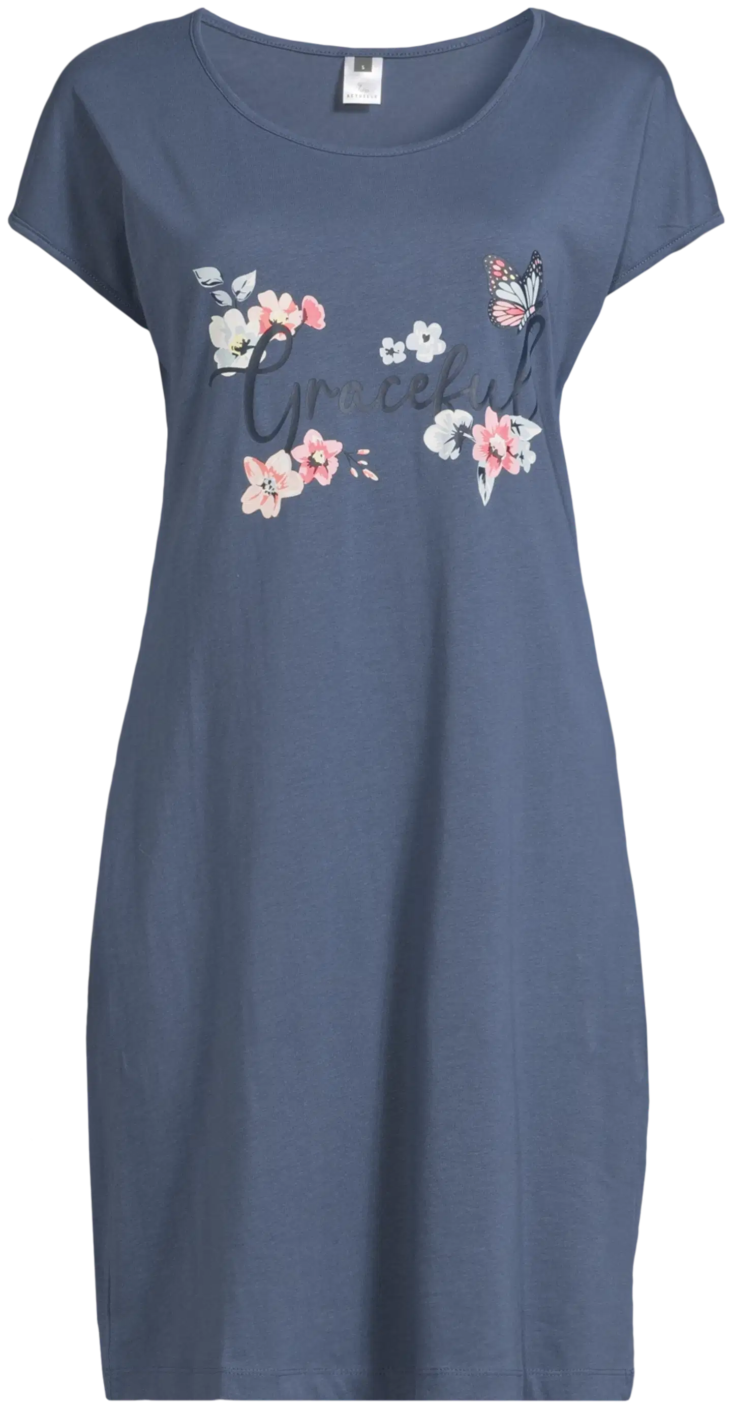 Actuelle naisten yöpaita 212A382601 - Vintage indigo - 2