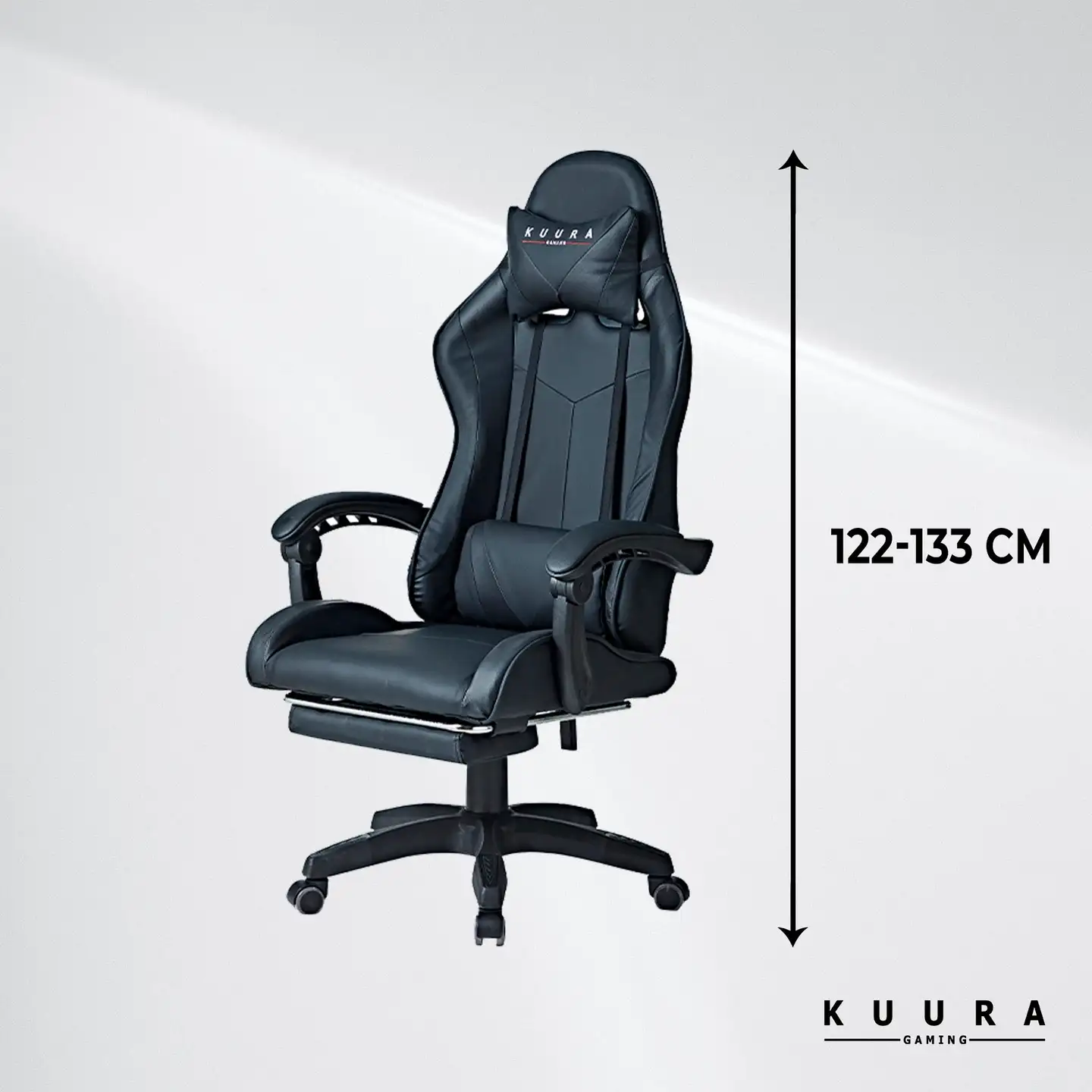 Kuura Gaming pelituoli Pro musta - 7