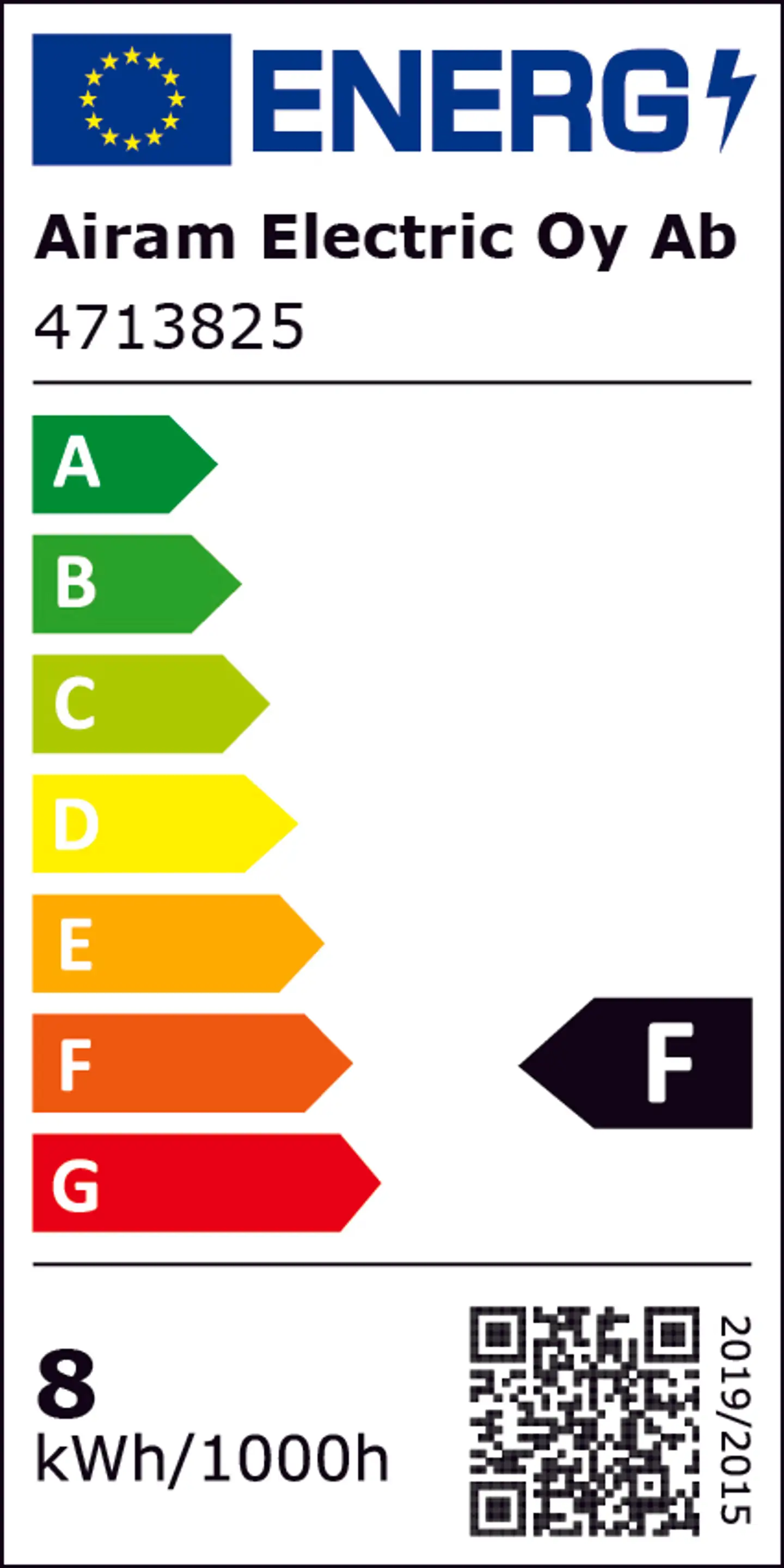 Airam Led pistokanta TC-S opaali 7,2W G23 670lm 3000K, box - 3