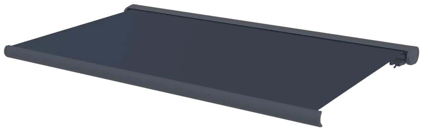 Lykke täyskasettimarkiisi 3x2,5 m, tummanharmaa - 4