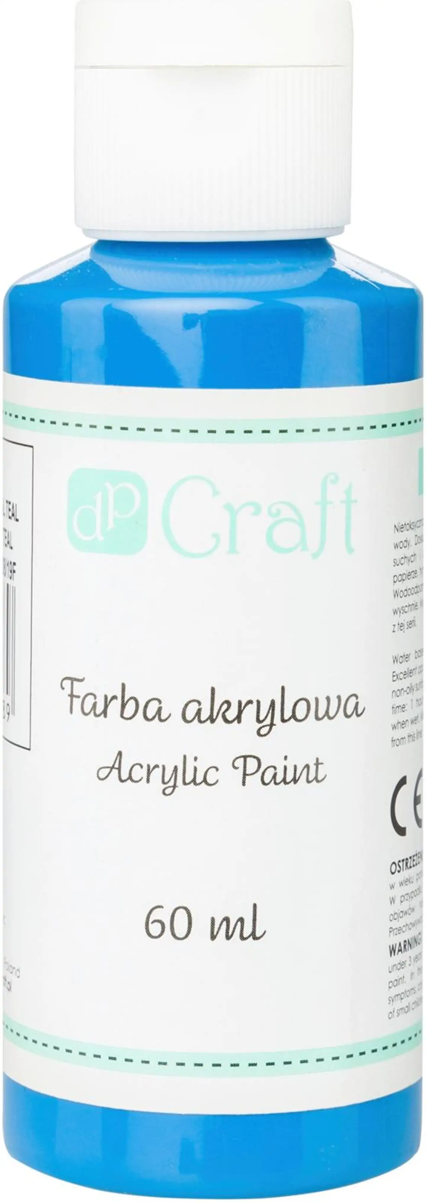 Dp craft akryyliväri 60ml turkoosi 011