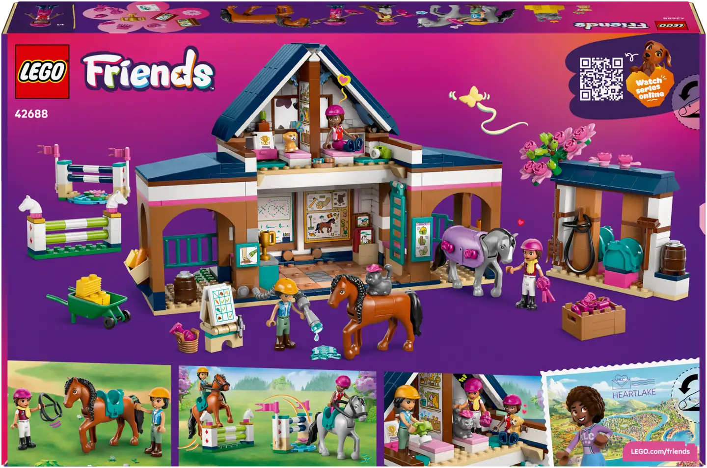 LEGO® LEGO Friends 42688 Hevostalli ja ratsastuskoulu - 6