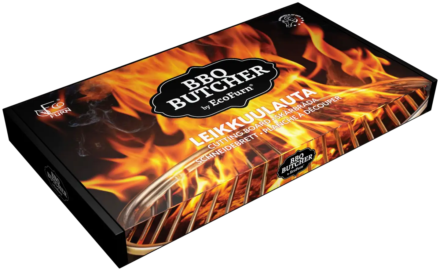 EcoFurn® leikkuulauta The BBQ Butcher tammi  50x30x5cm - 2