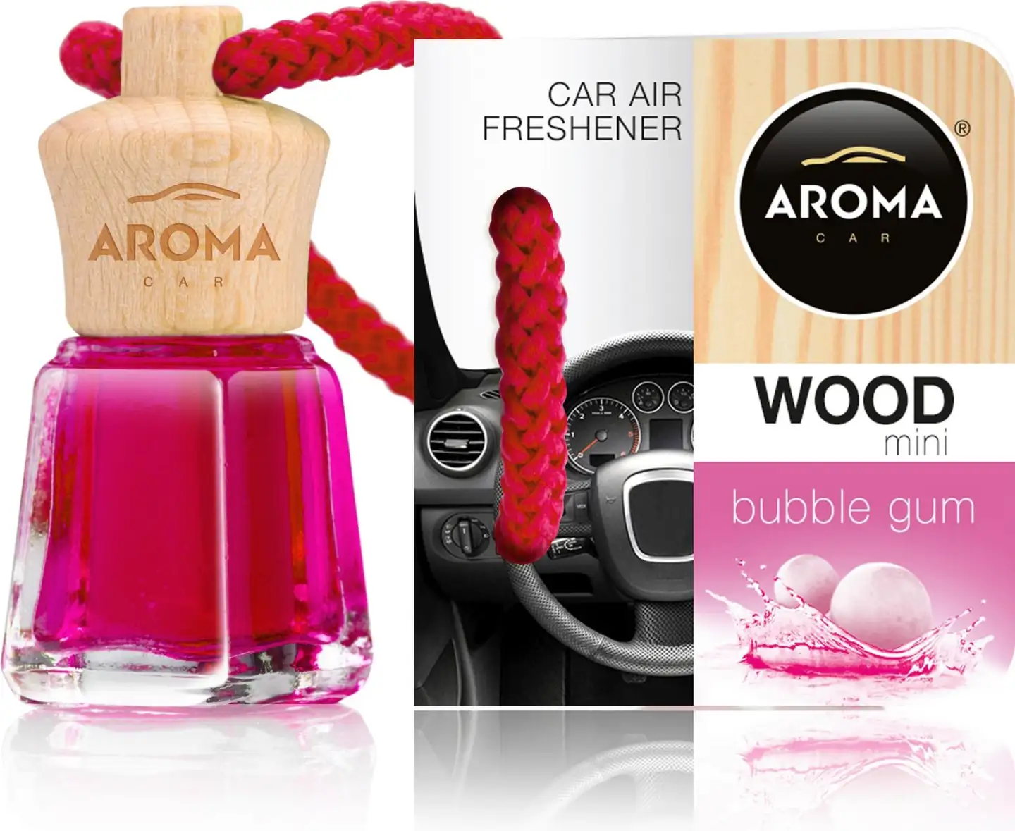 Aroma Ilmanraikastin Wood Bubble Gum