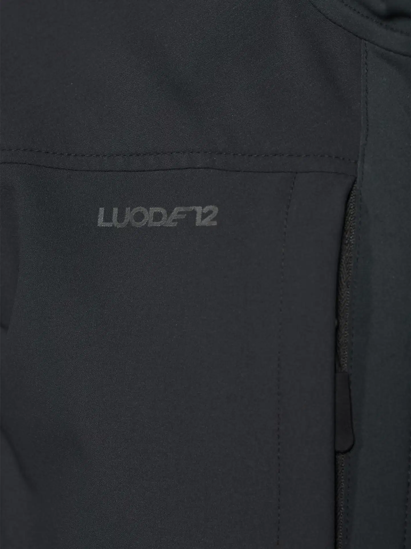 Luode12 miesten retkeily- ja ulkoilutakki 204L112655 - Jet Black - 5