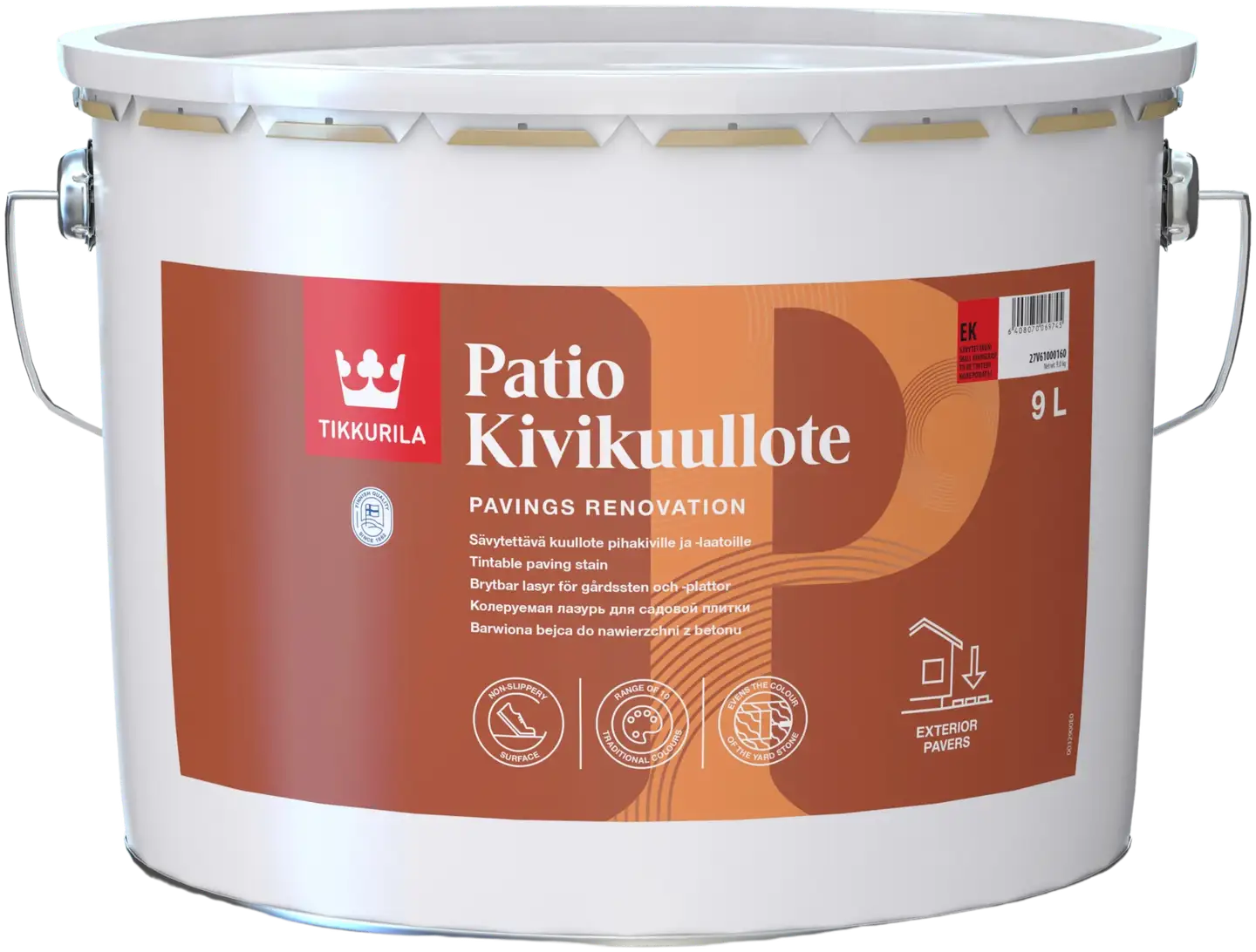 Tikkurila Patio kivikuullote 9l EK vain sävytykseen