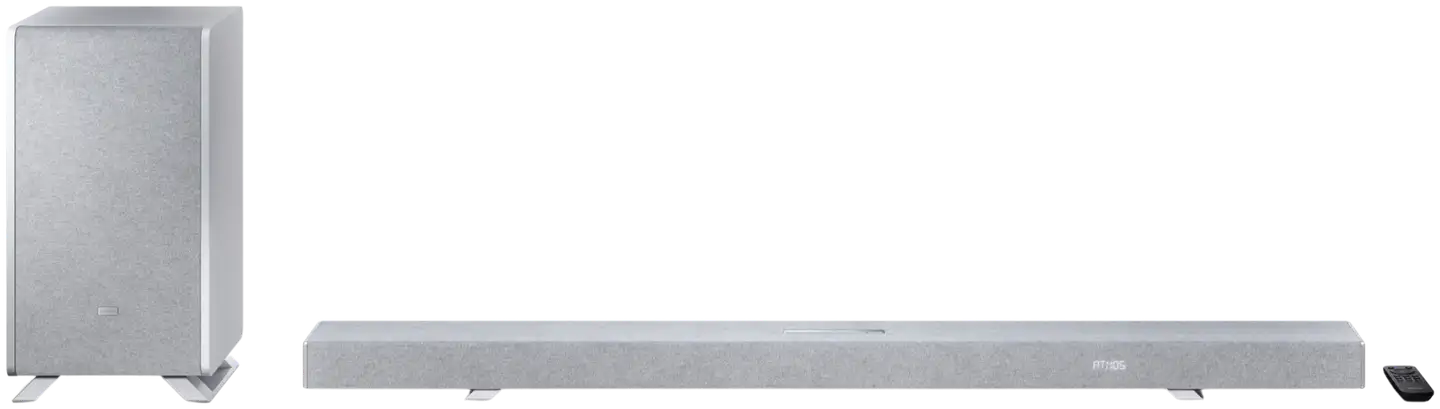Sharp soundbar ja langaton subwoofer HT-SBW55121(SL) hopea - 1