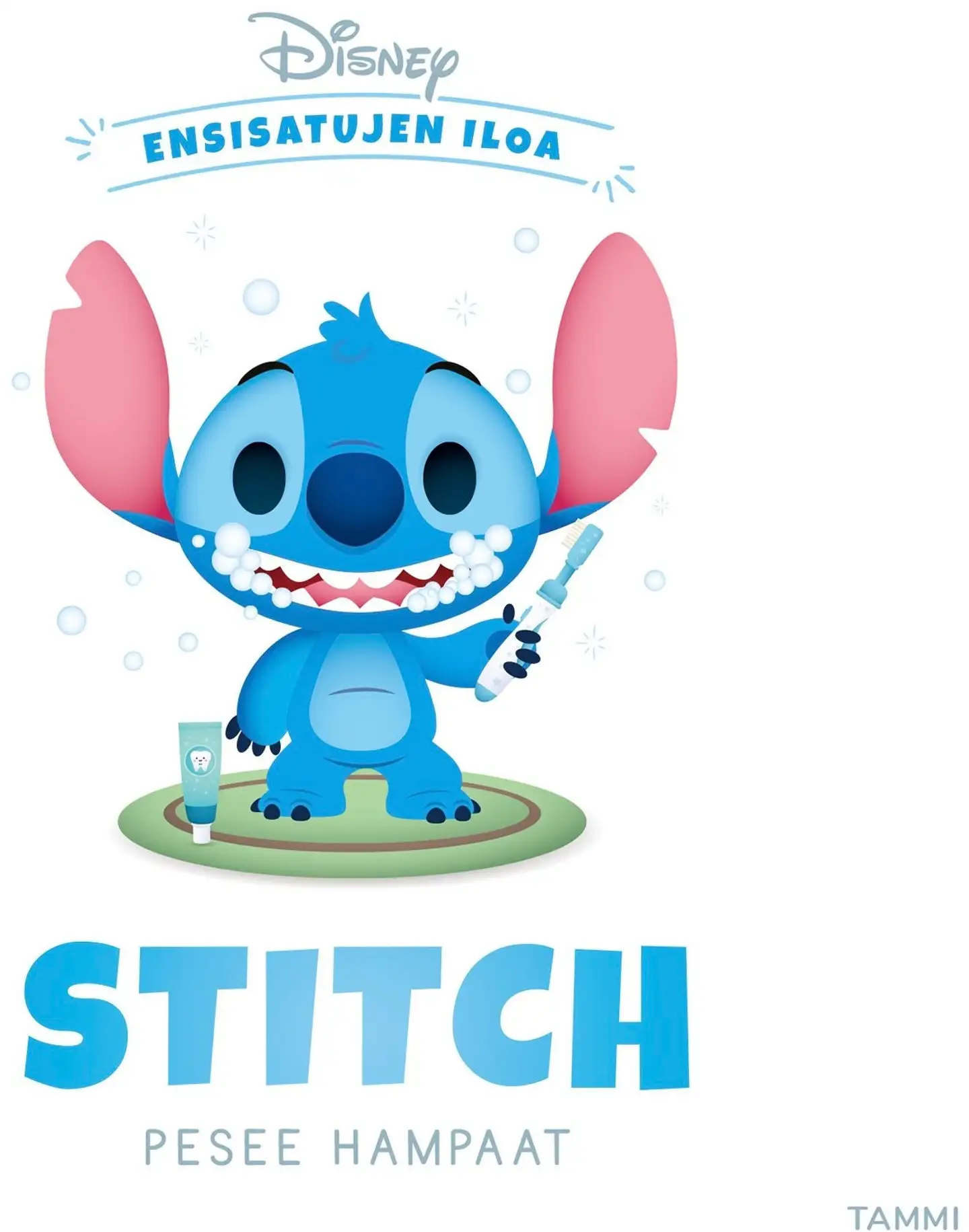 Disney. Ensisatujen iloa. Stitch pesee hampaat