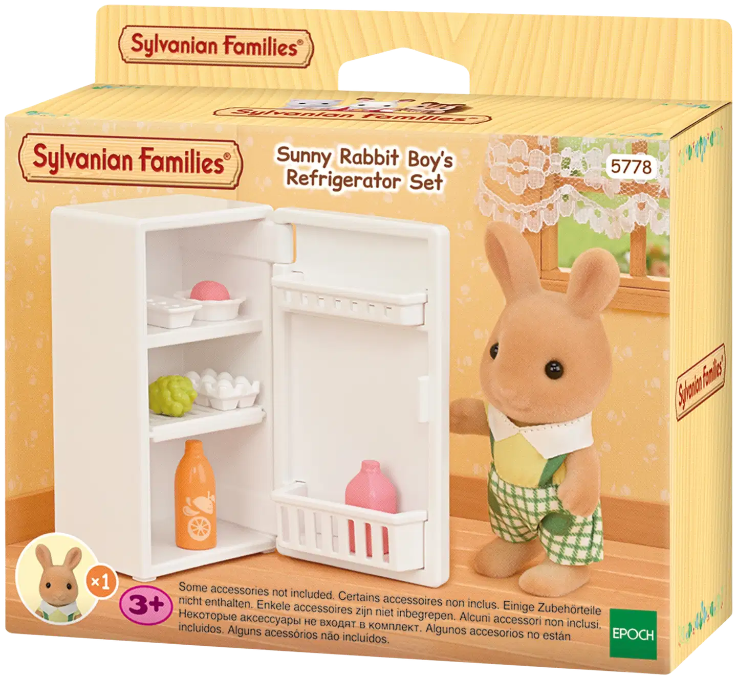 Sylvanian Families Aurinkopupu ja jääkaappi - 1