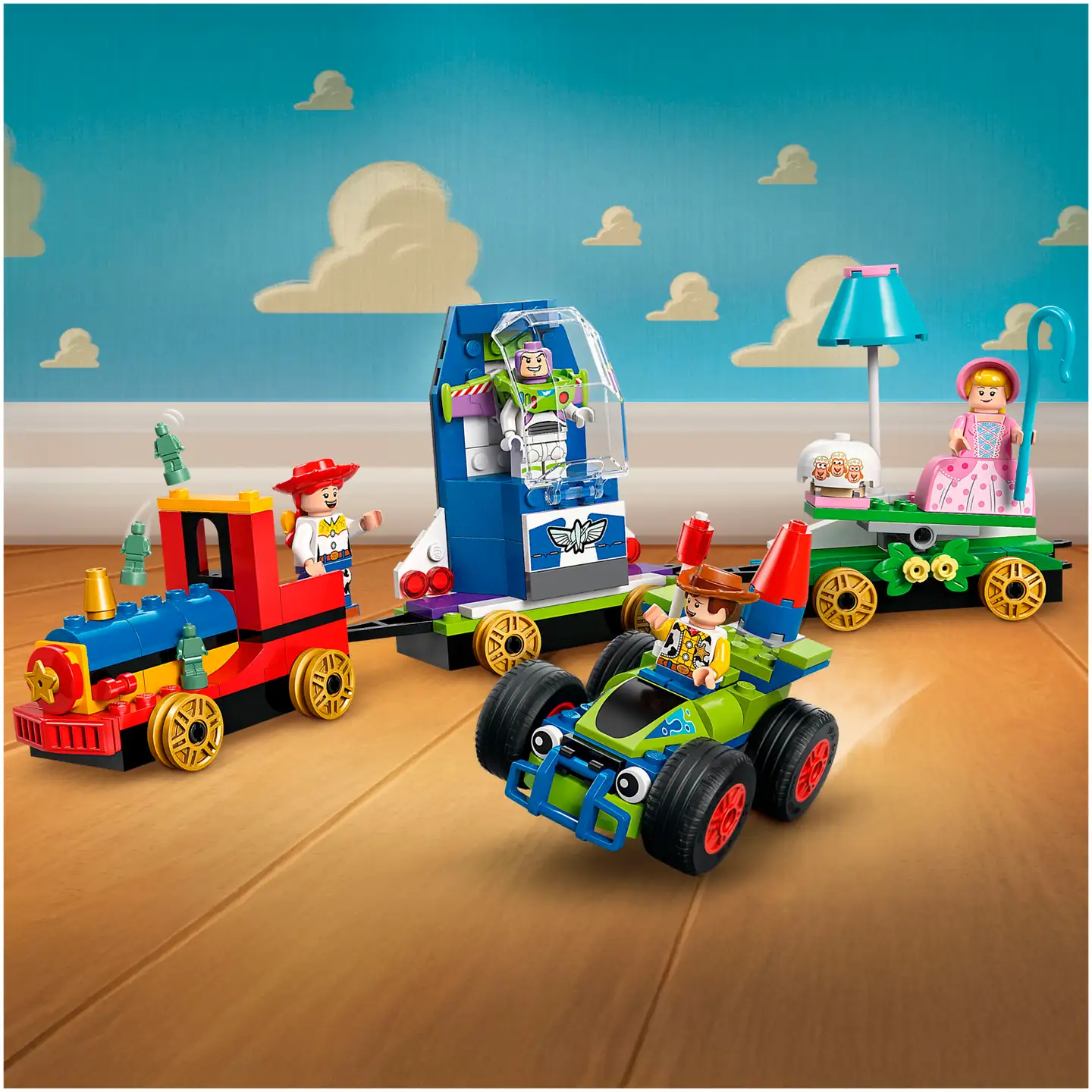 LEGO® Disney Pixar 43264 Toy Story -juhlavuoden juna ja radio-ohjattava auto - 5