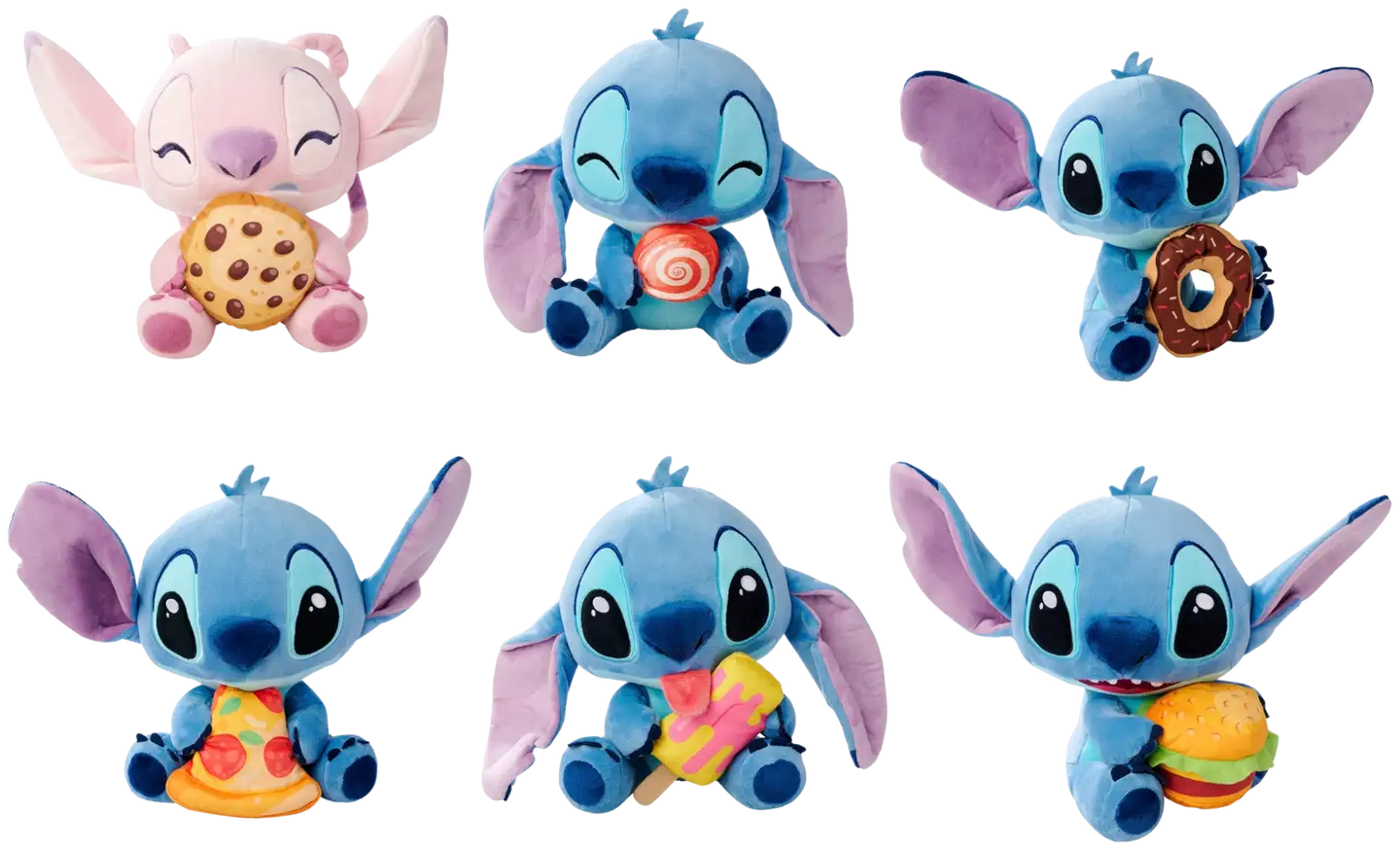 Simba Toys plush - Disney Stitch ja herkut, pehmo, 25 cm, useita erilaisia, lajitelma, myydään yksittäin - 1