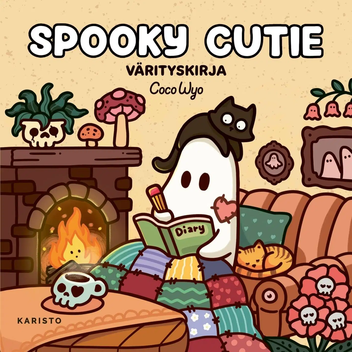 Coco Wyo - Spooky Cutie - Värityskirja