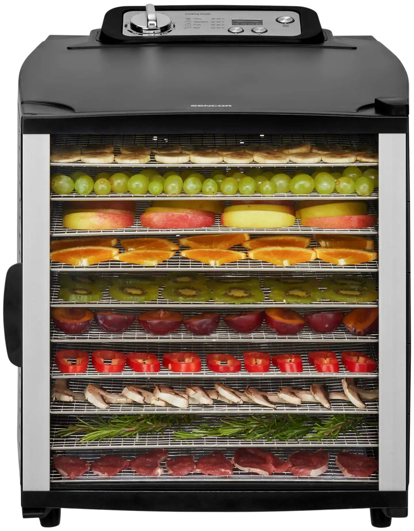 Sencor ruoka- ja hyötykasvikuivuri SFD 7000BK - 2