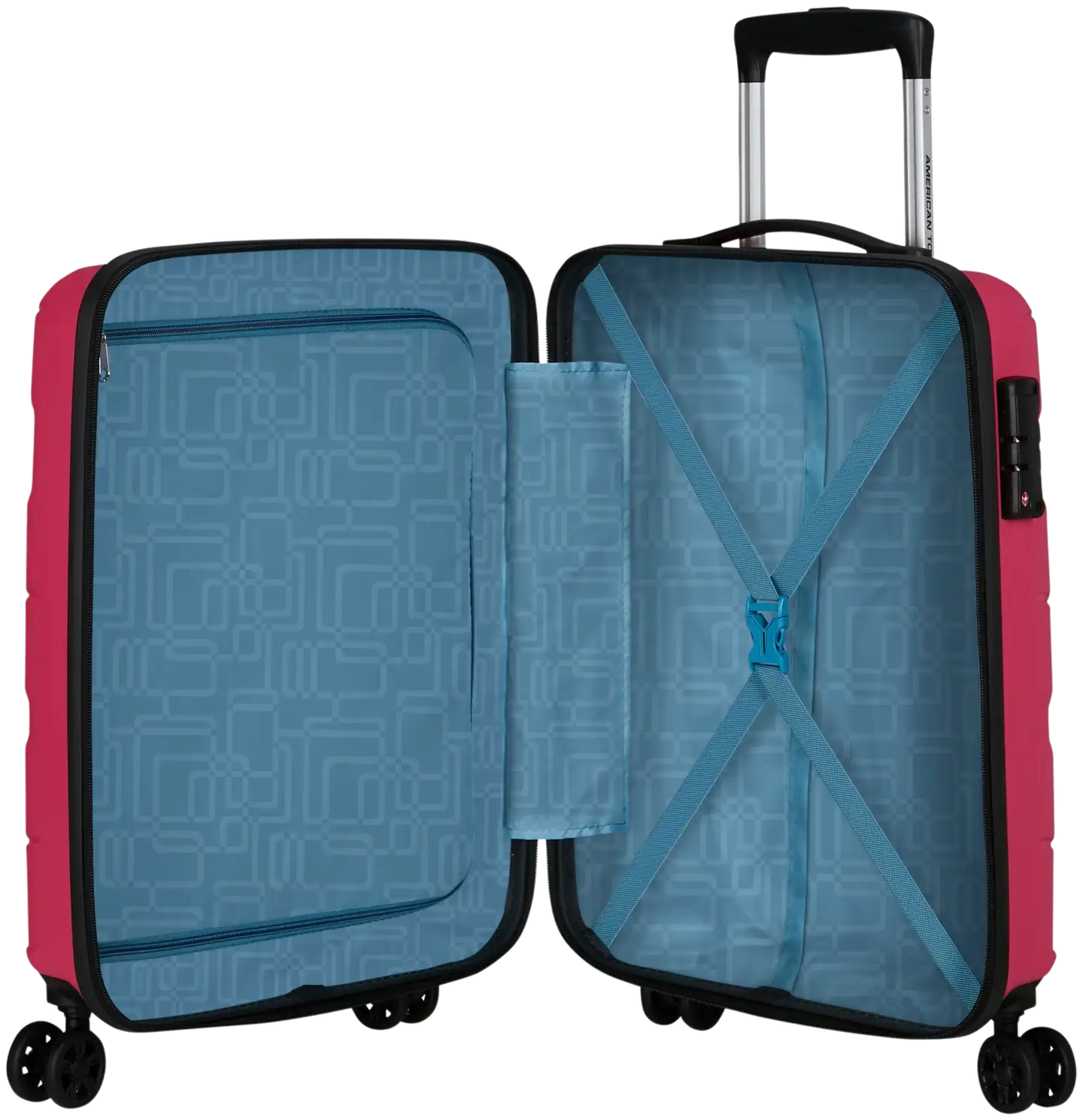 American Tourister matkalaukku Jetdriver 3.0-spinner 55/20 vaaleanpunainen - 4